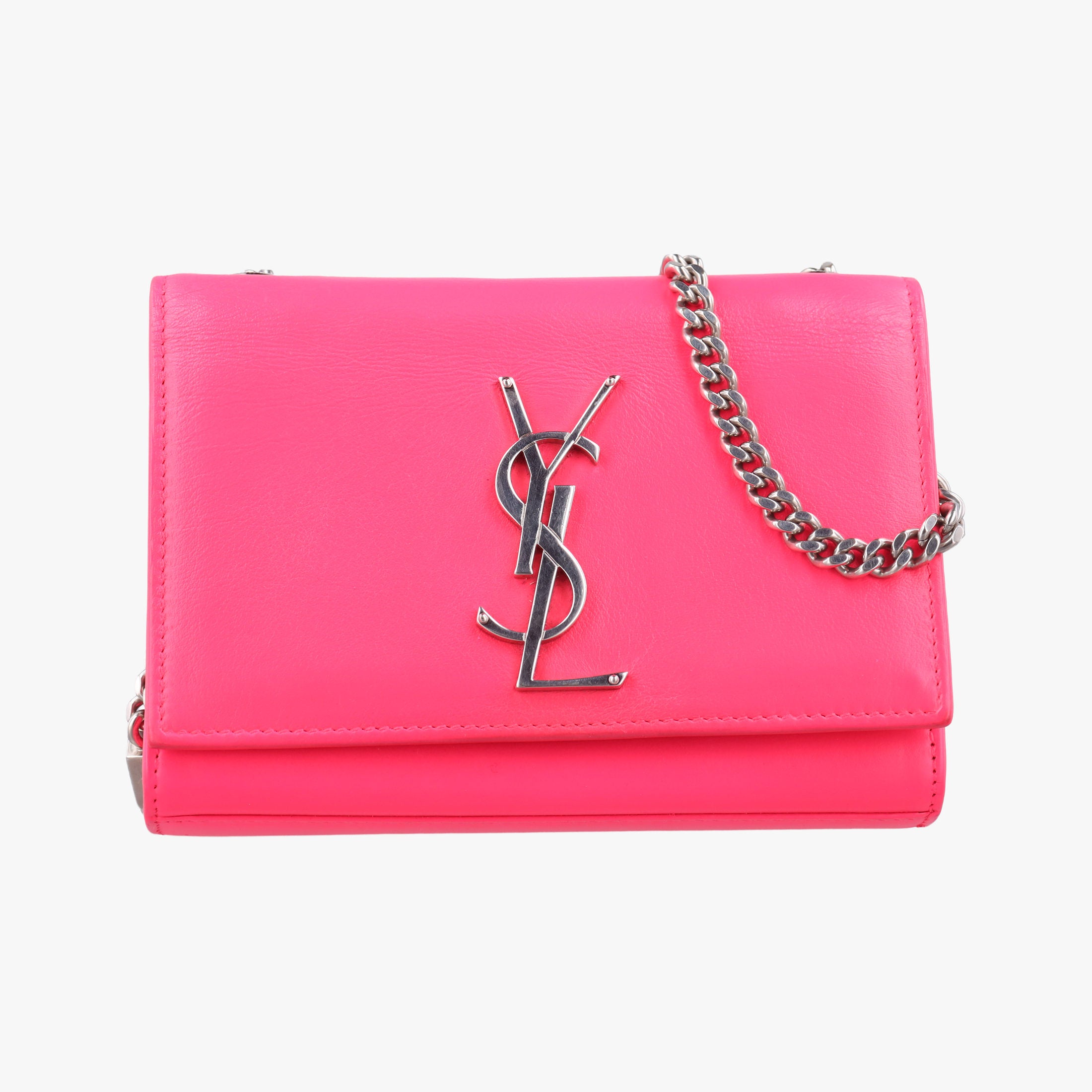 Secondhand Yves Saint Laurent KATE Pink Leather 344620 shoulderbag | stylenewstar