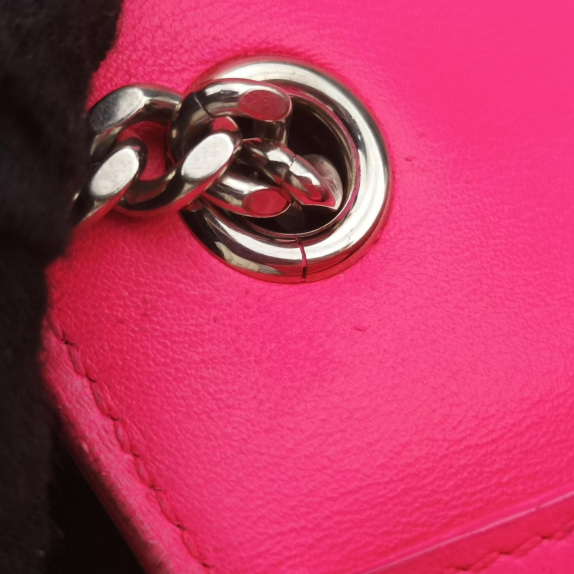 Secondhand Yves Saint Laurent KATE Pink Leather 344620 shoulderbag | stylenewstar