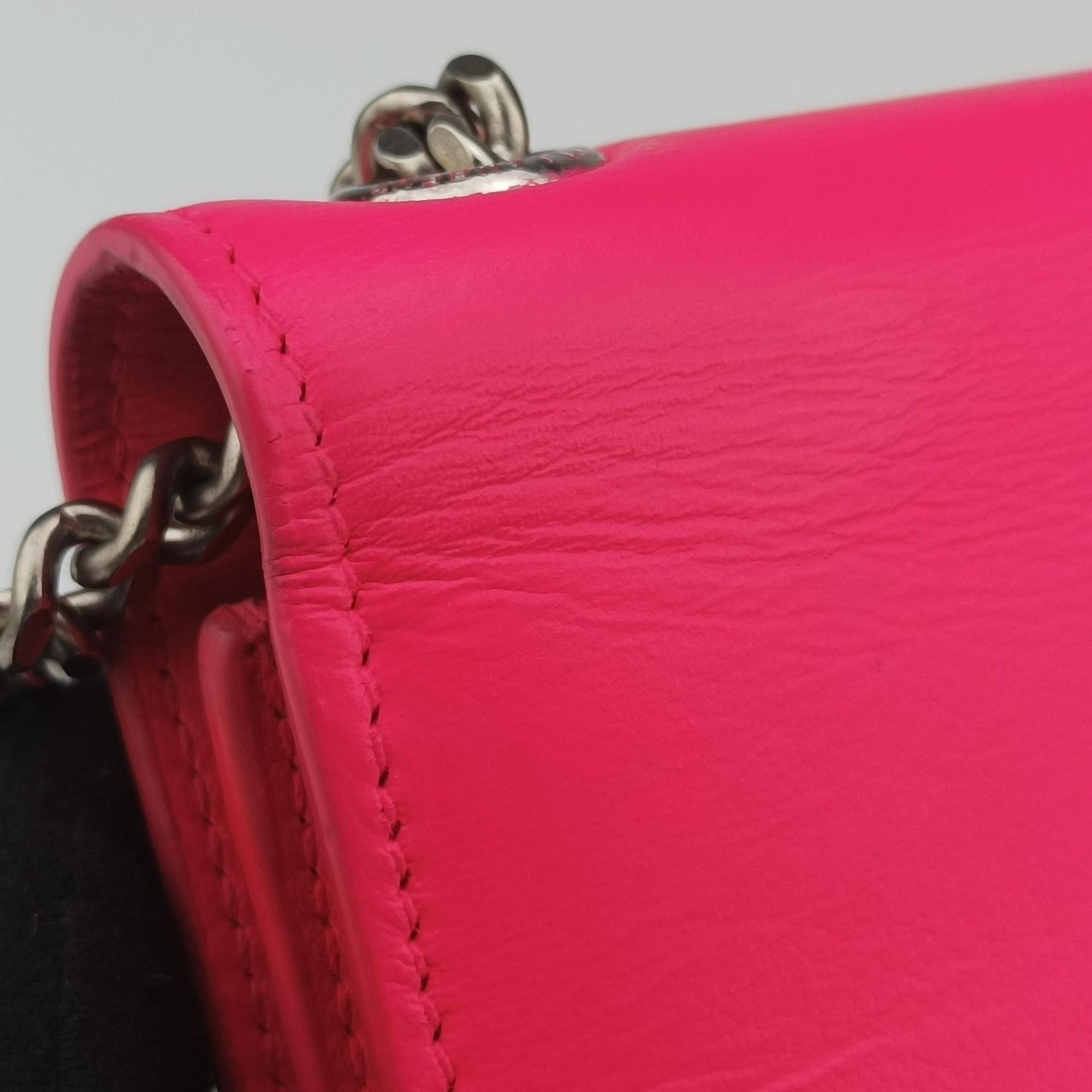 Secondhand Yves Saint Laurent KATE Pink Leather 344620 shoulderbag | stylenewstar