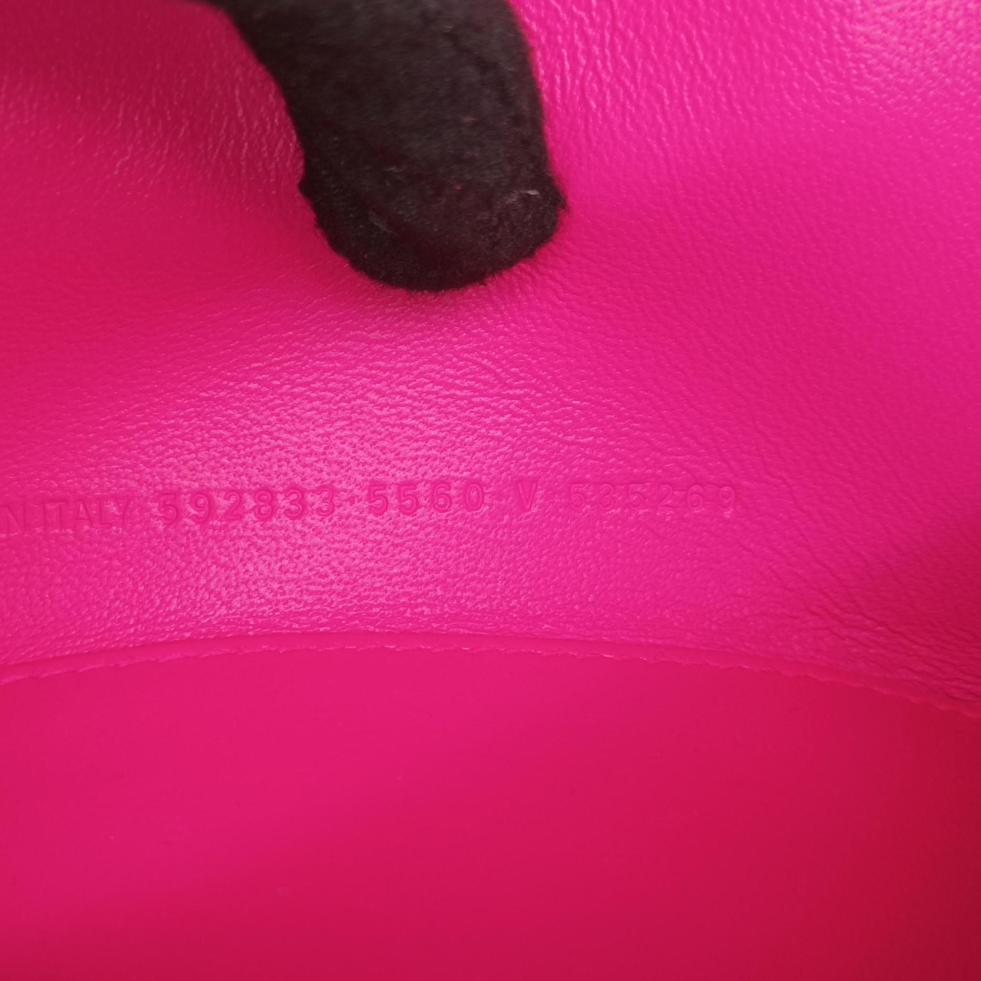 Vintage Balenciaga Hourglass Graffiti Rose×Black Leather  shoulderbag | stylenewstar