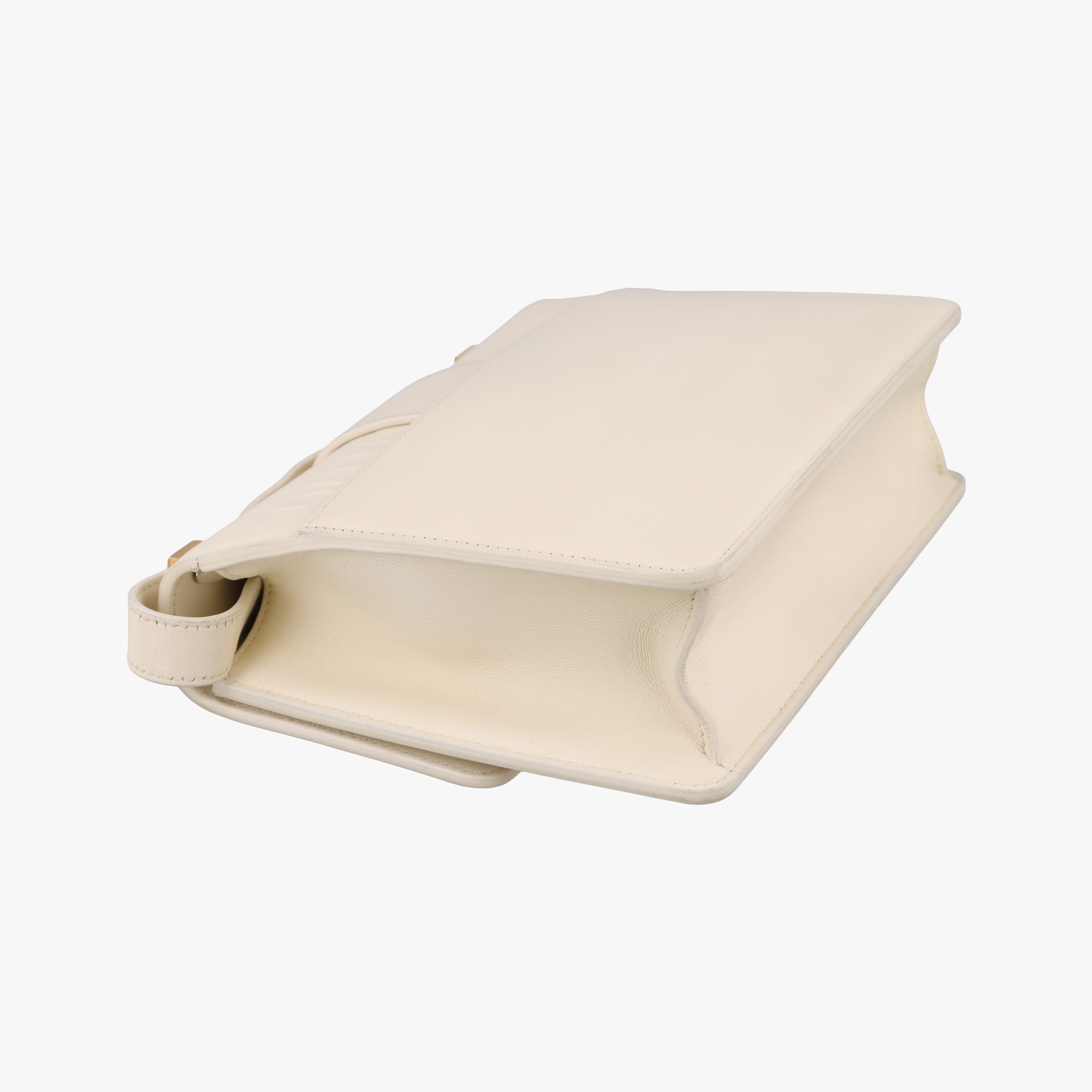 Vintage Christian Dior 30 Montaigne White leather  shoulderbag | stylenewstar