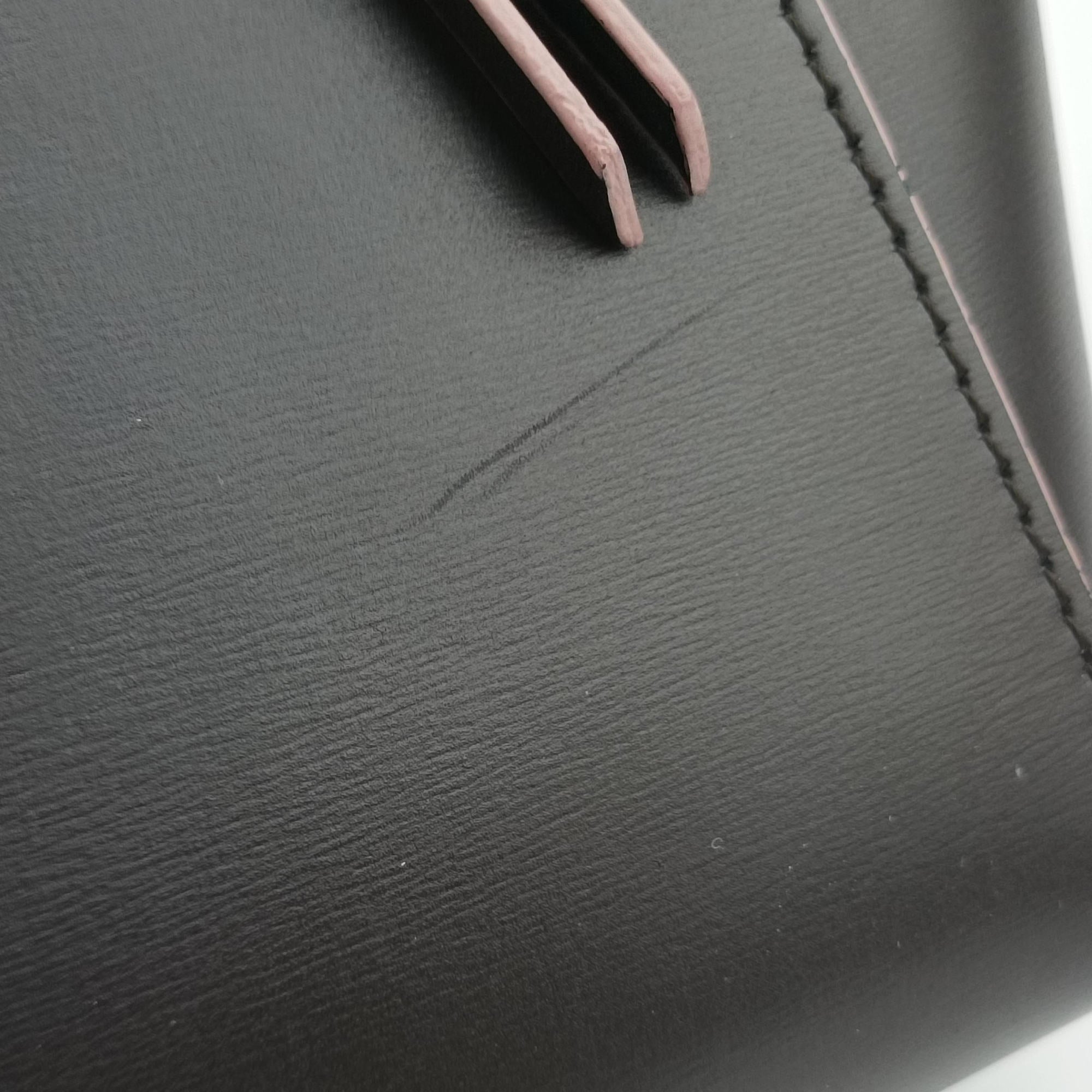 Secondhand Celine Belt bag mini Black×pink leather  shoulderbag | stylenewstar