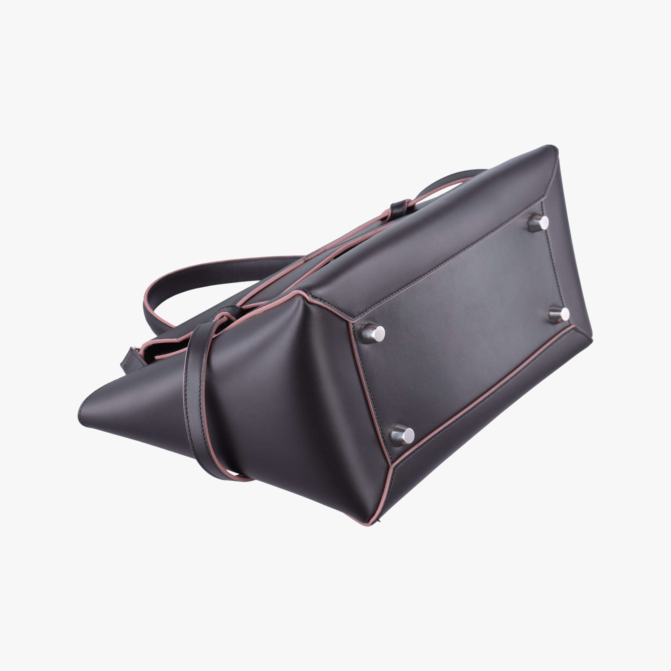 Secondhand Celine Belt bag mini Black×pink leather  shoulderbag | stylenewstar