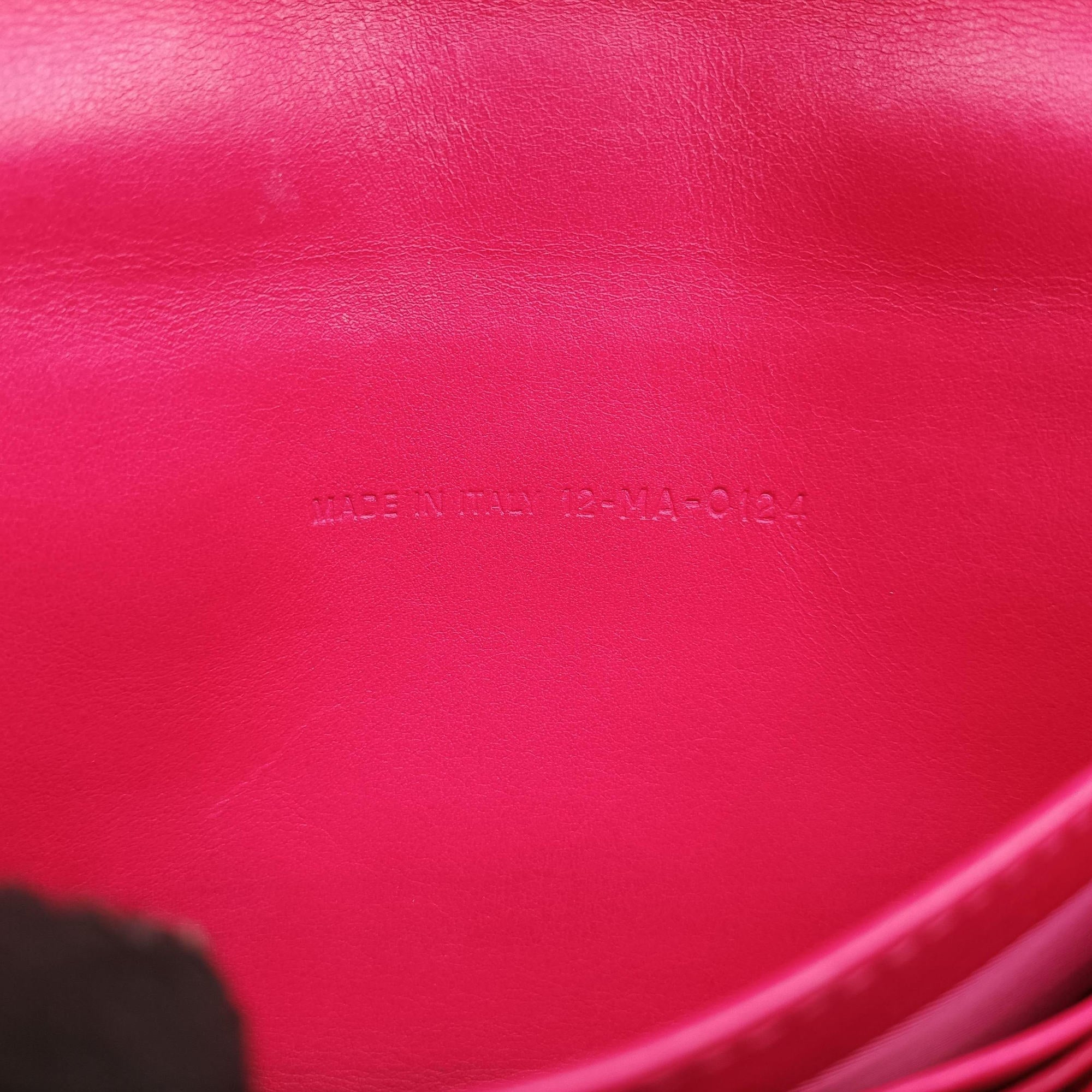 Vintage Christian Dior Miss Dior CANNAGE New Lock Red Patent  shoulderbag | stylenewstar