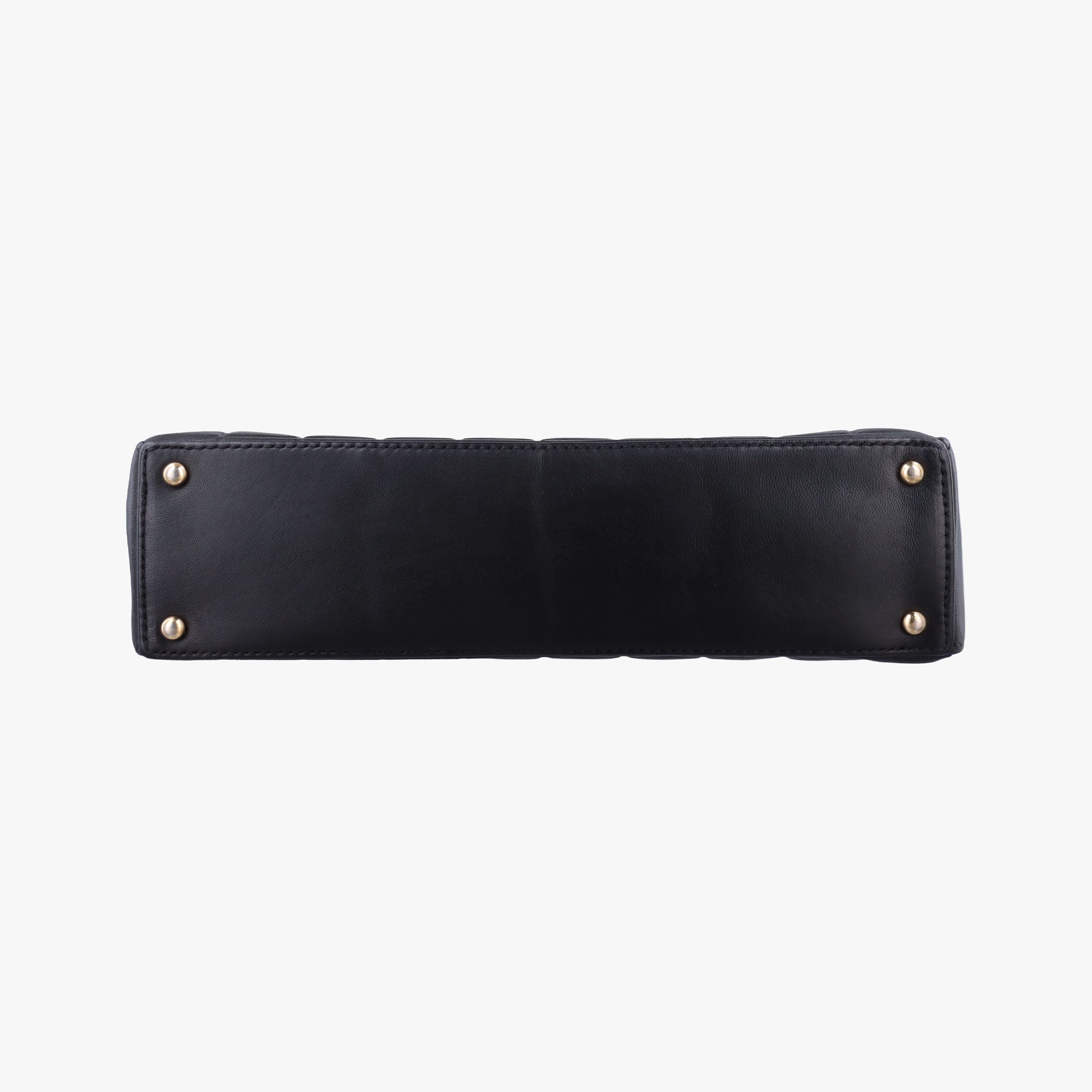 Pre-owned Chanel Choco Bar Black Leather A17443 shoulderbag | stylenewstar