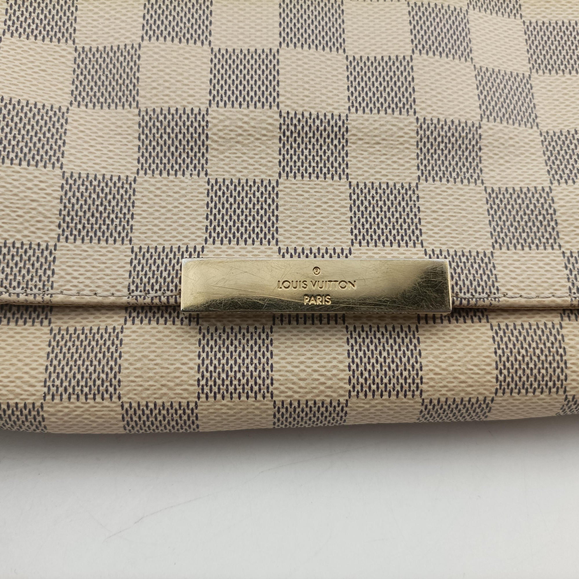 Pre-owned Louis Vuitton FAVORITE PM Azur Damier Canvas N41277 shoulderbag | stylenewstar