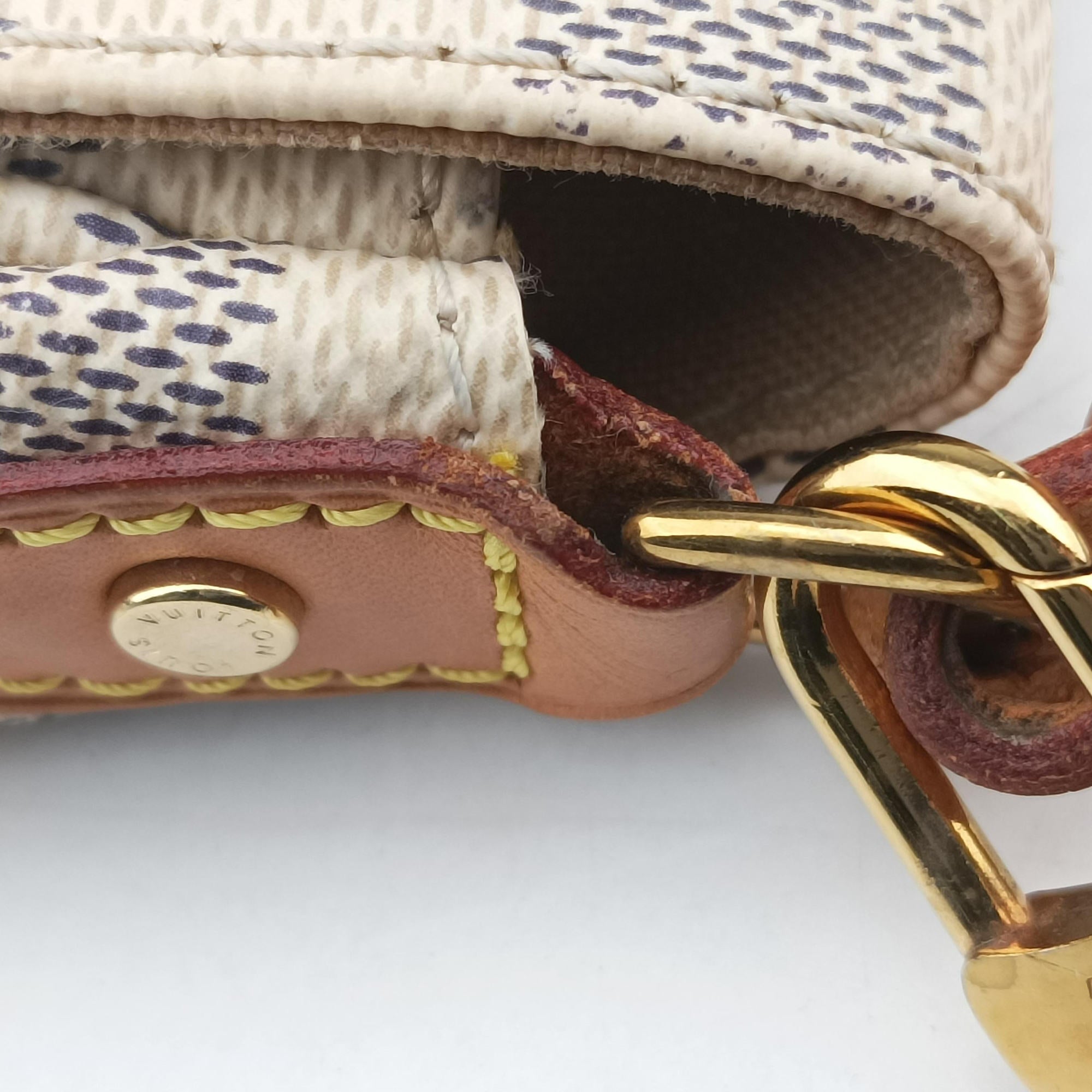 Pre-owned Louis Vuitton FAVORITE PM Azur Damier Canvas N41277 shoulderbag | stylenewstar