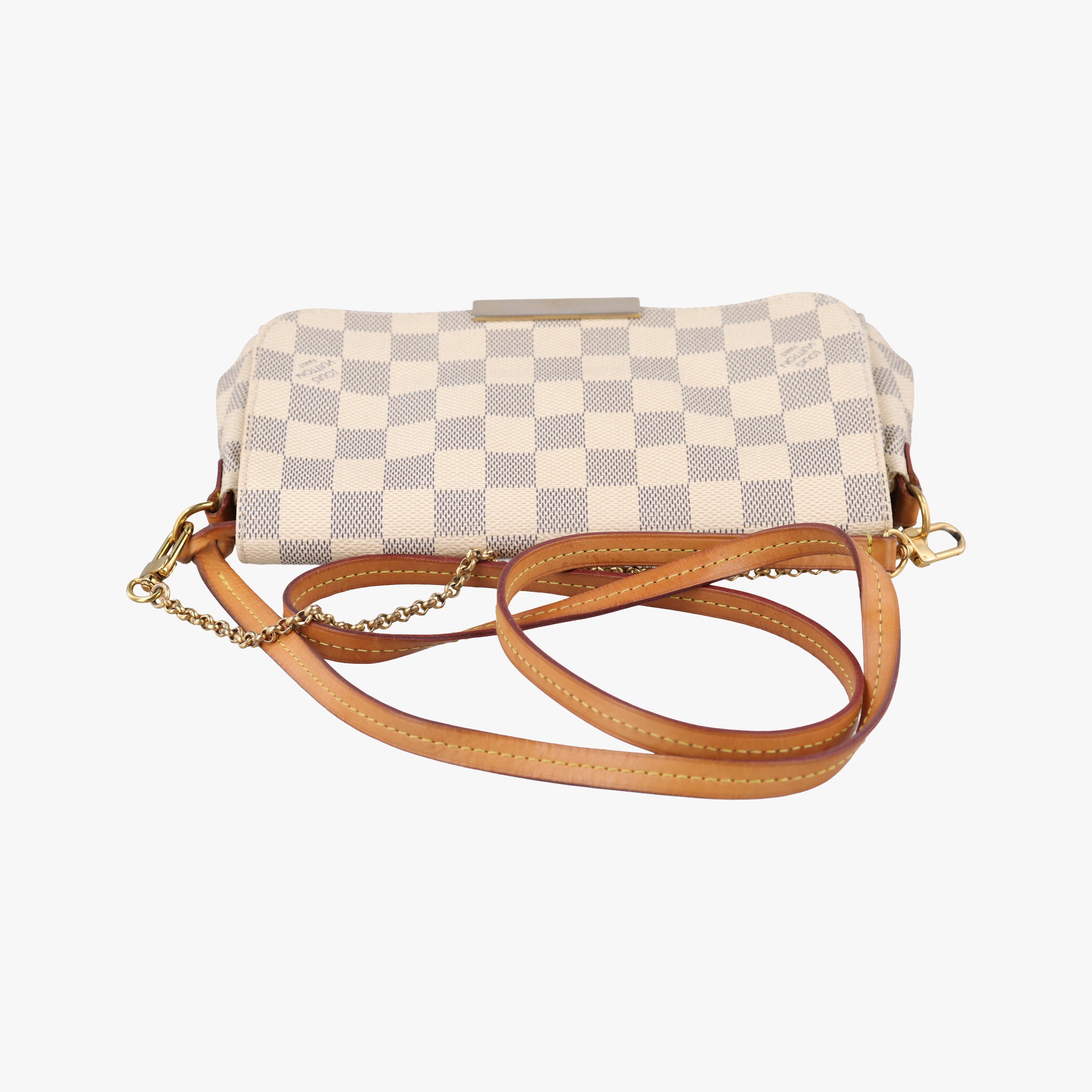 Pre-owned Louis Vuitton FAVORITE PM Azur Damier Canvas N41277 shoulderbag | stylenewstar