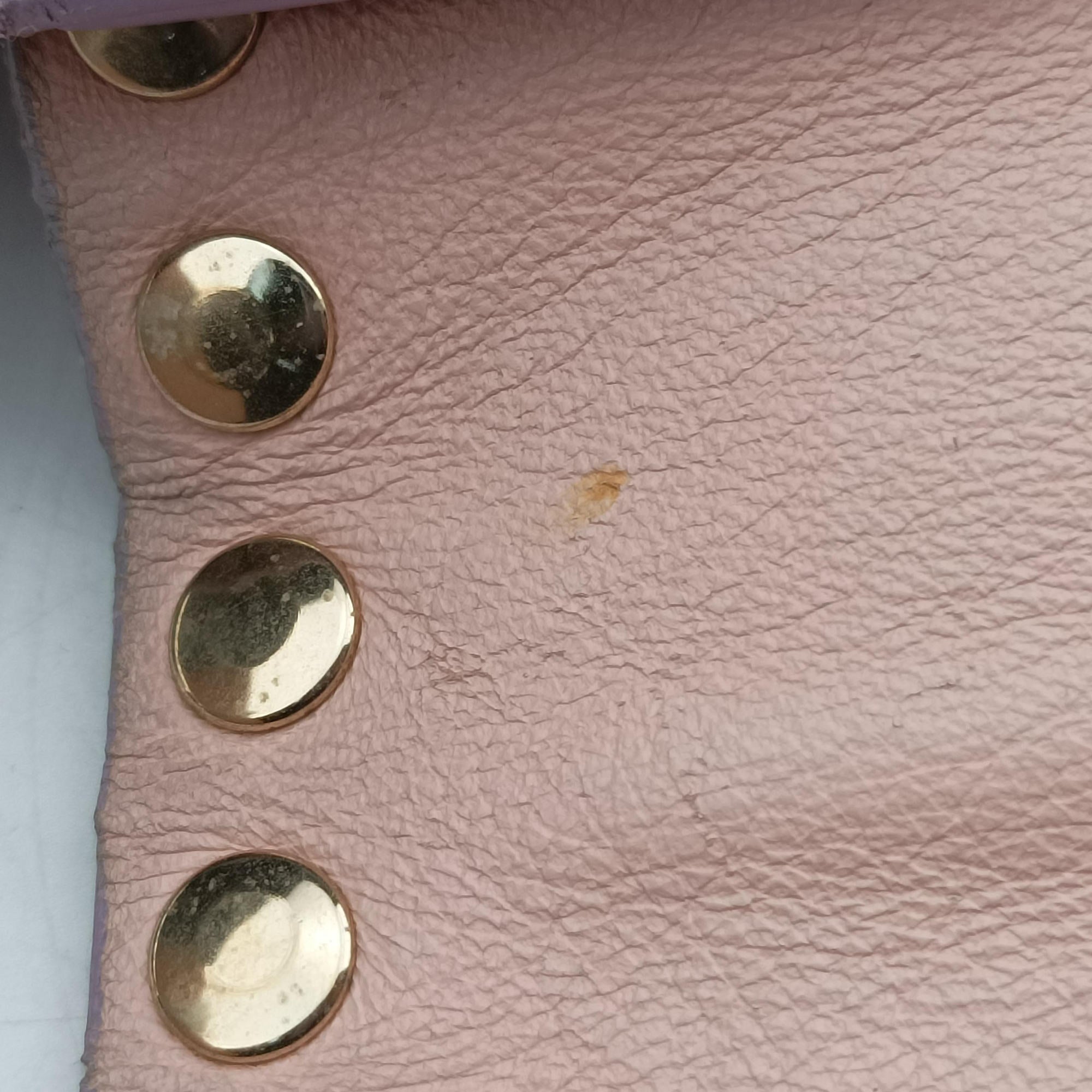 Pre-owned VERSACE medusa Purple Nappa Leather  shoulderbag | stylenewstar