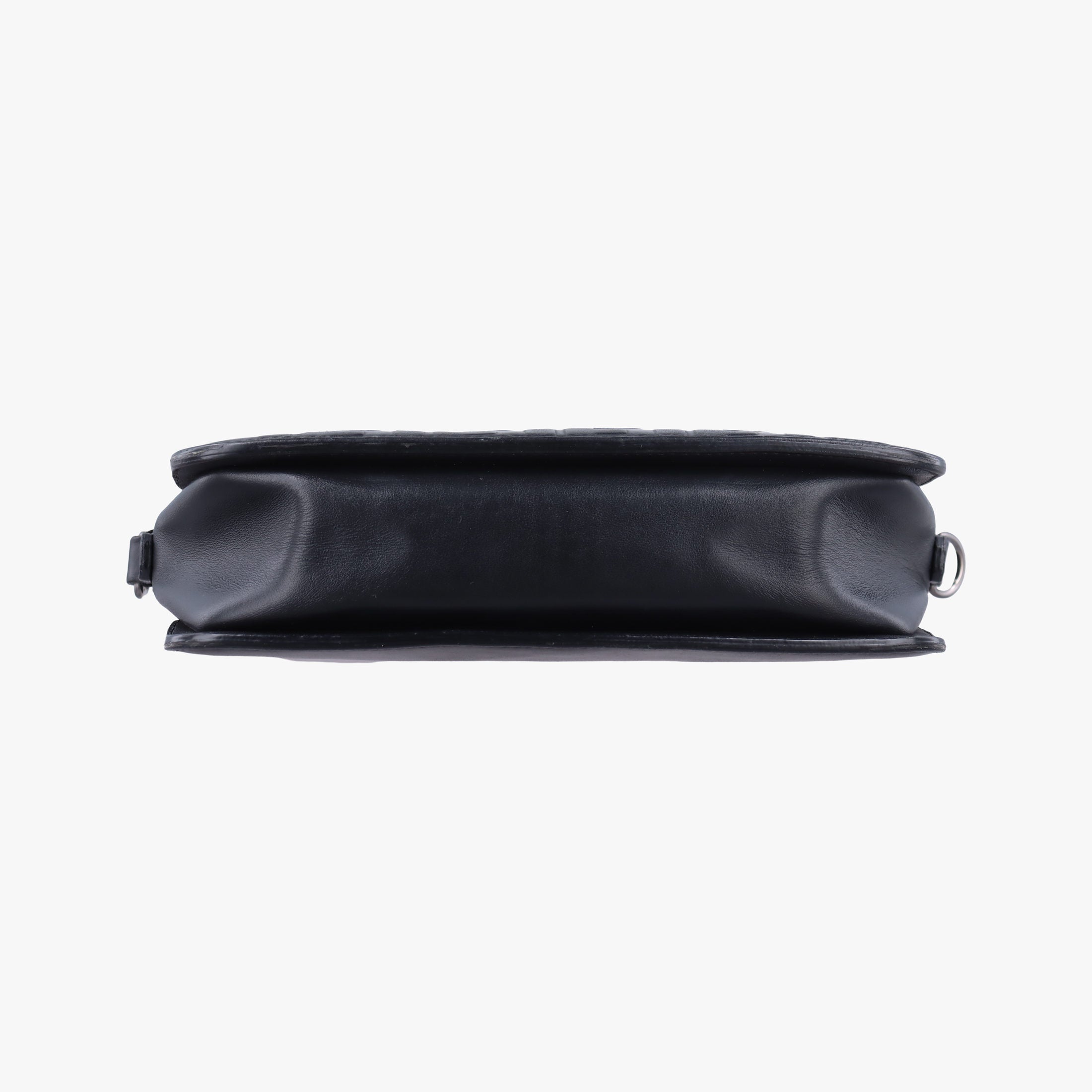 Pre-owned Fendi FF logo camera Black Leather 7VA428 shoulderbag | stylenewstar