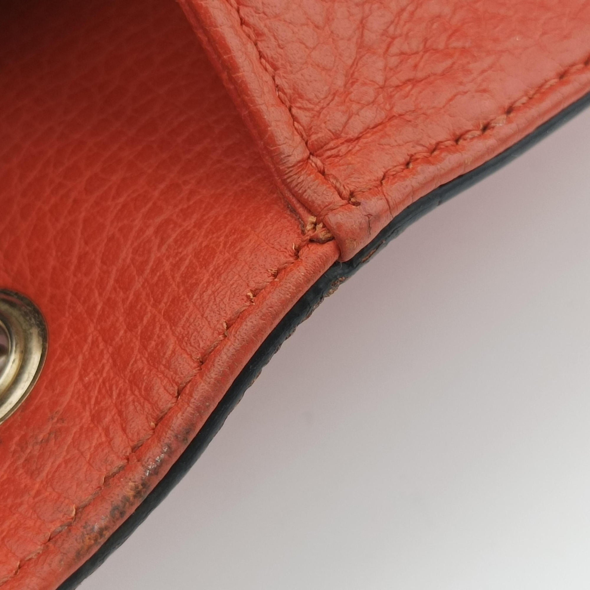 Vintage Gucci Interlocking G Orange Leather 510304 shoulderbag | stylenewstar