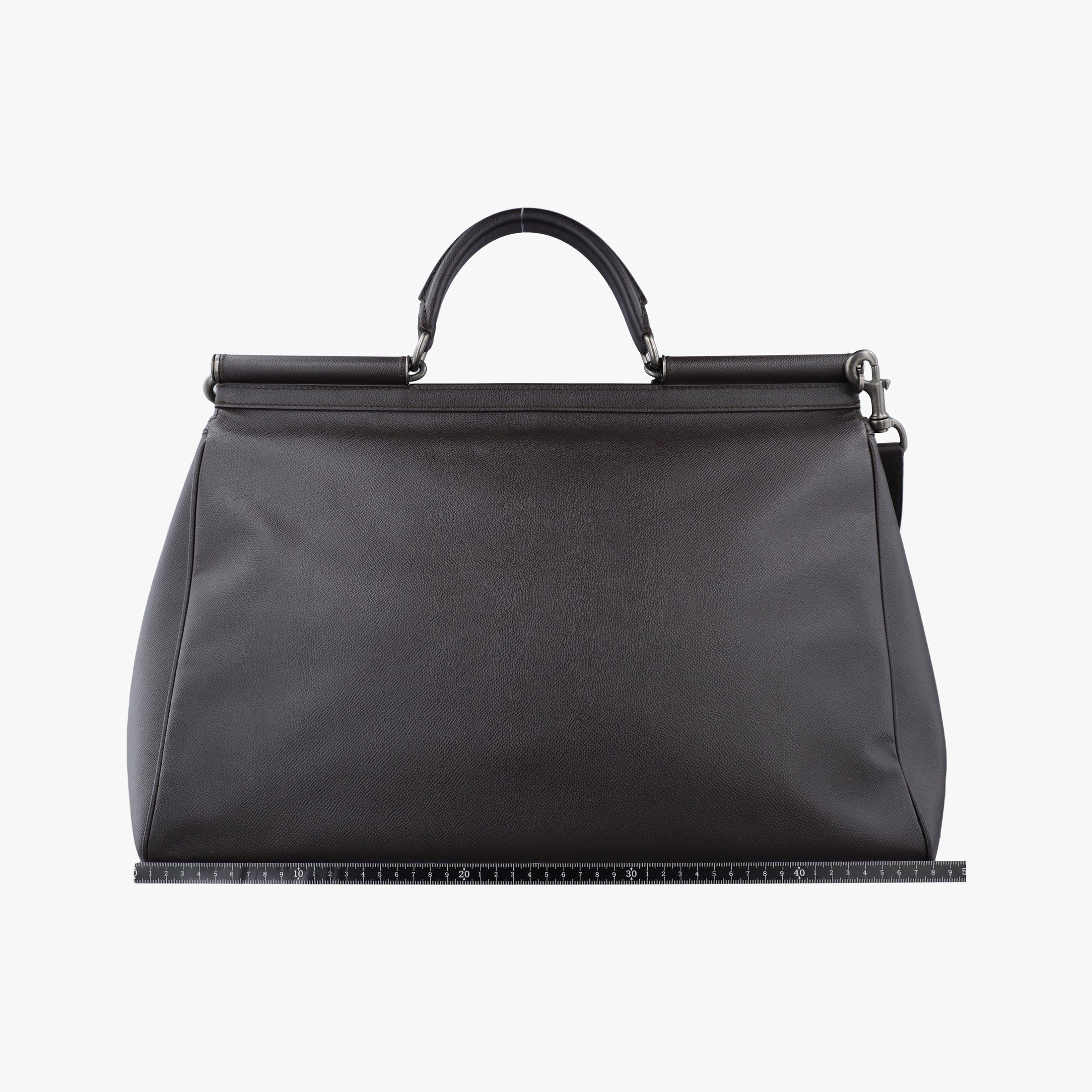 Pre-owned Dolce & Gabbana Sicily Brown Leather  shoulderbag | stylenewstar