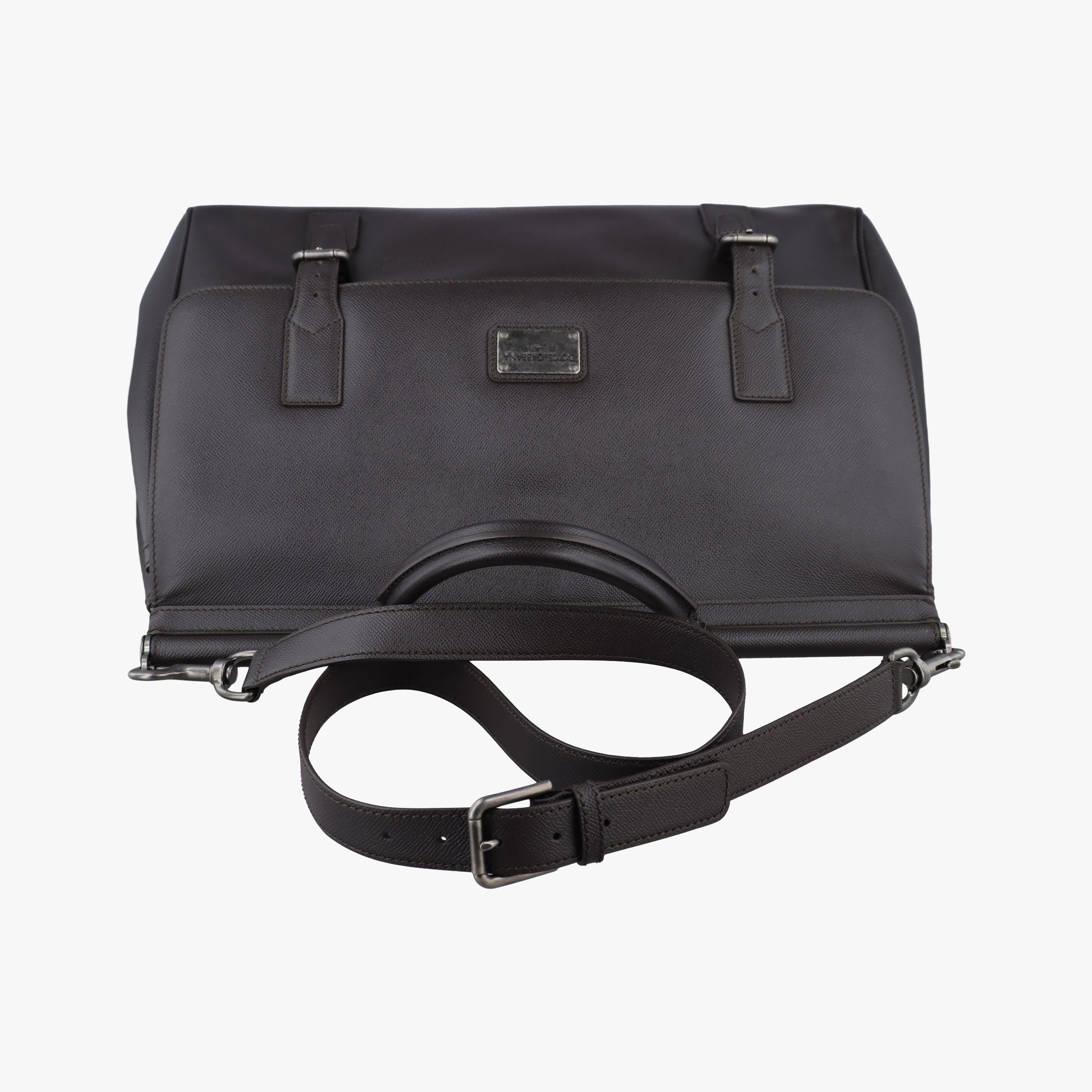 Pre-owned Dolce & Gabbana Sicily Brown Leather  shoulderbag | stylenewstar