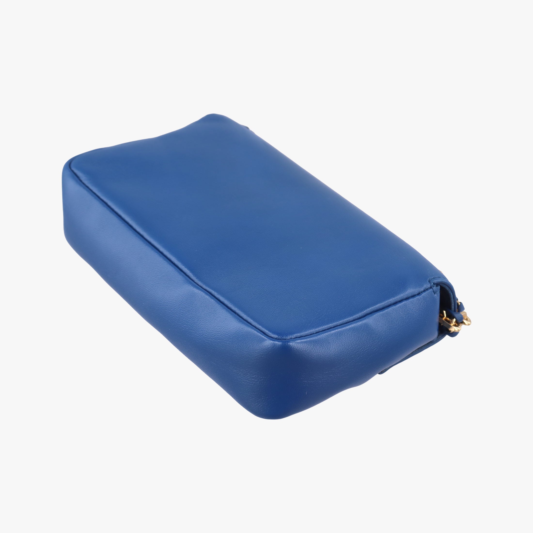 Secondhand Fendi Mini Be Baguette Blue Leather 8M0315 shoulderbag | stylenewstar