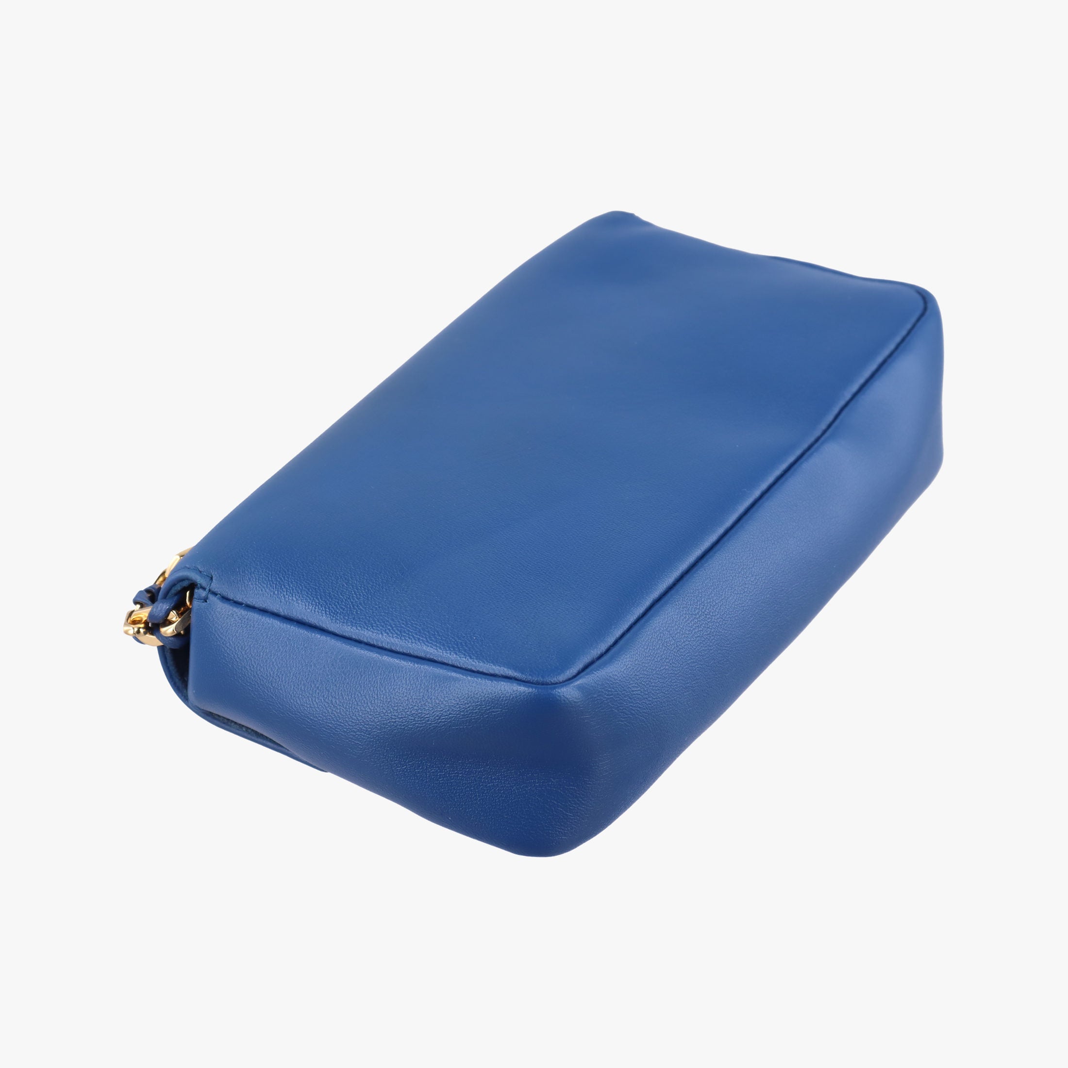Secondhand Fendi Mini Be Baguette Blue Leather 8M0315 shoulderbag | stylenewstar