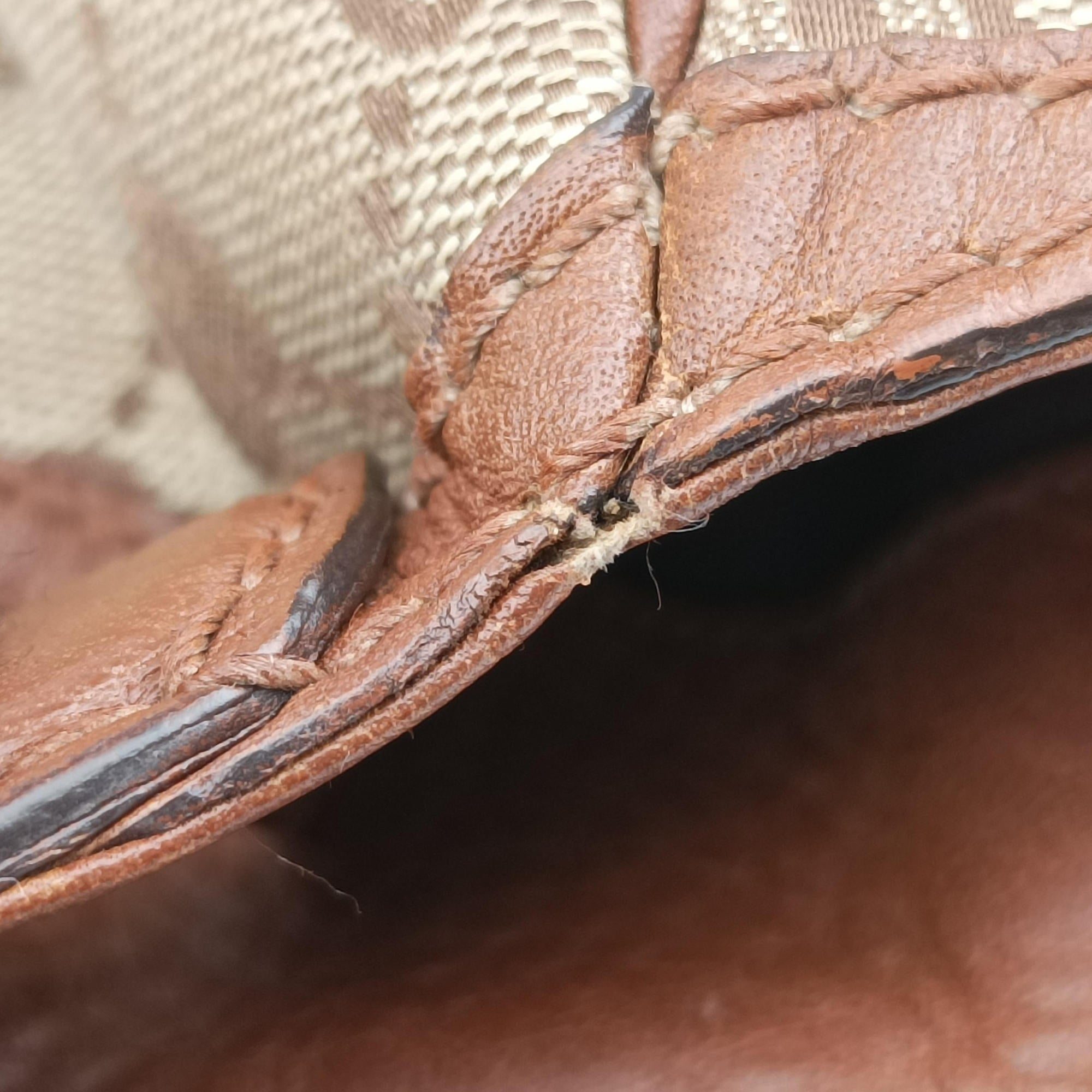 Vintage Gucci Guccissima New Pelham horsebit Brown canvas×leather 223958 handbag | stylenewstar