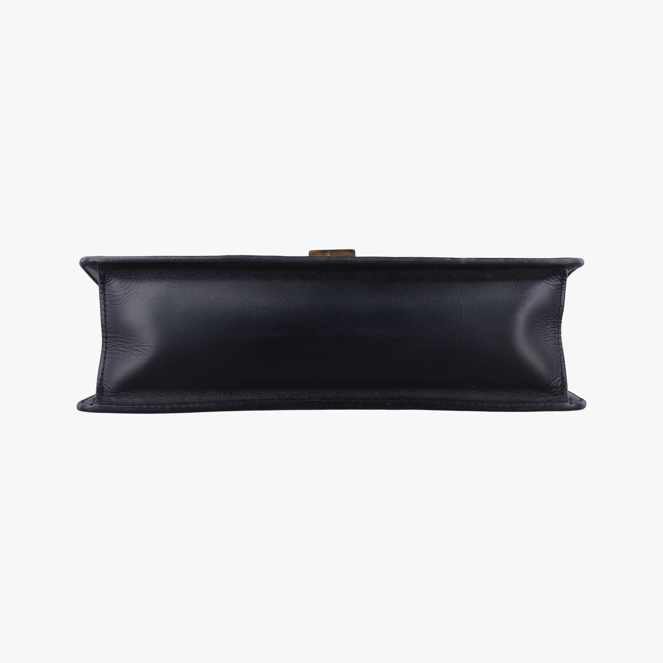 Pre-owned Gucci Sylvie Black×Green×Red Leather 421882 shoulderbag | stylenewstar