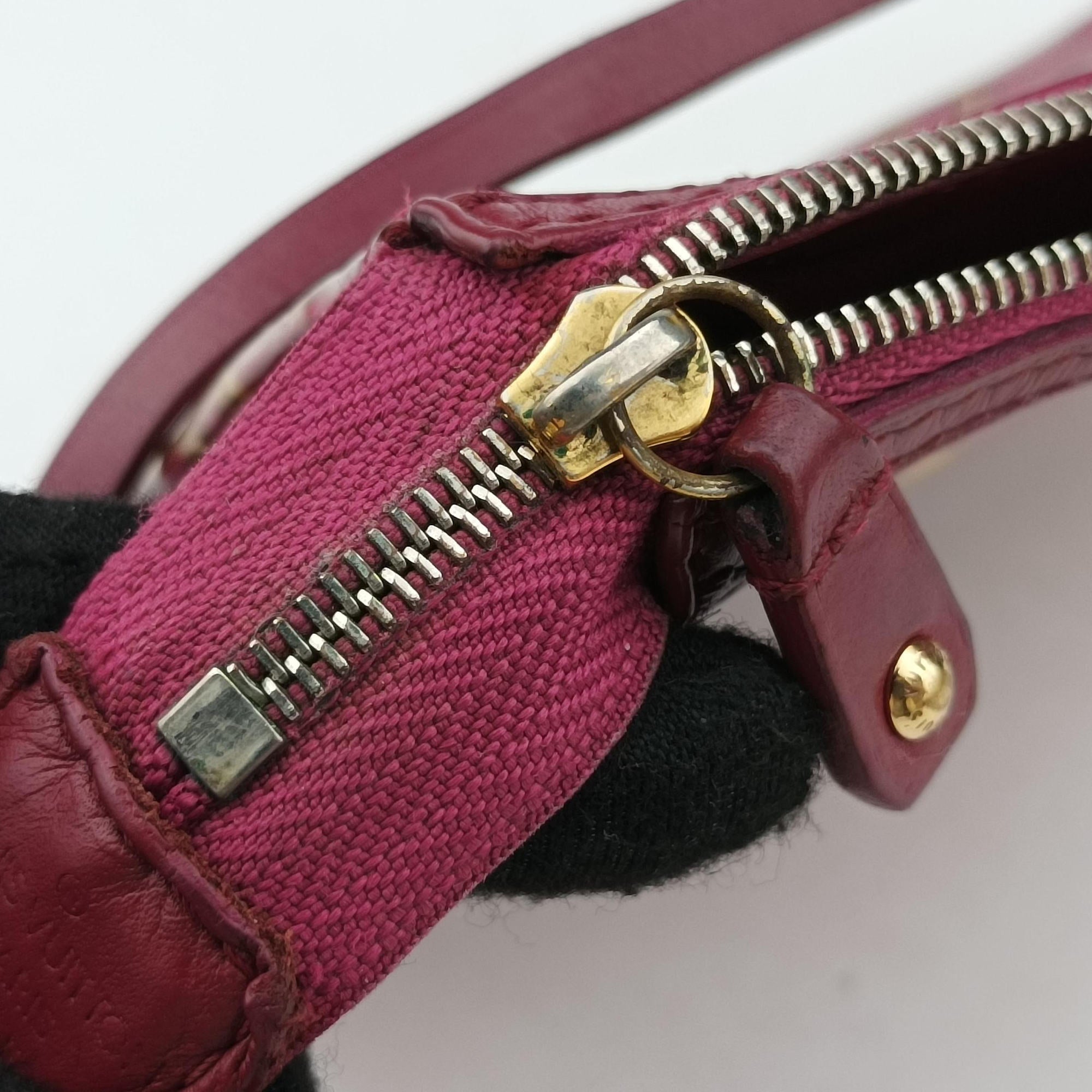 Secondhand Louis Vuitton Charm Pochette Accessoires pink×multicolor leather×PVC M95160 shoulderbag | stylenewstar