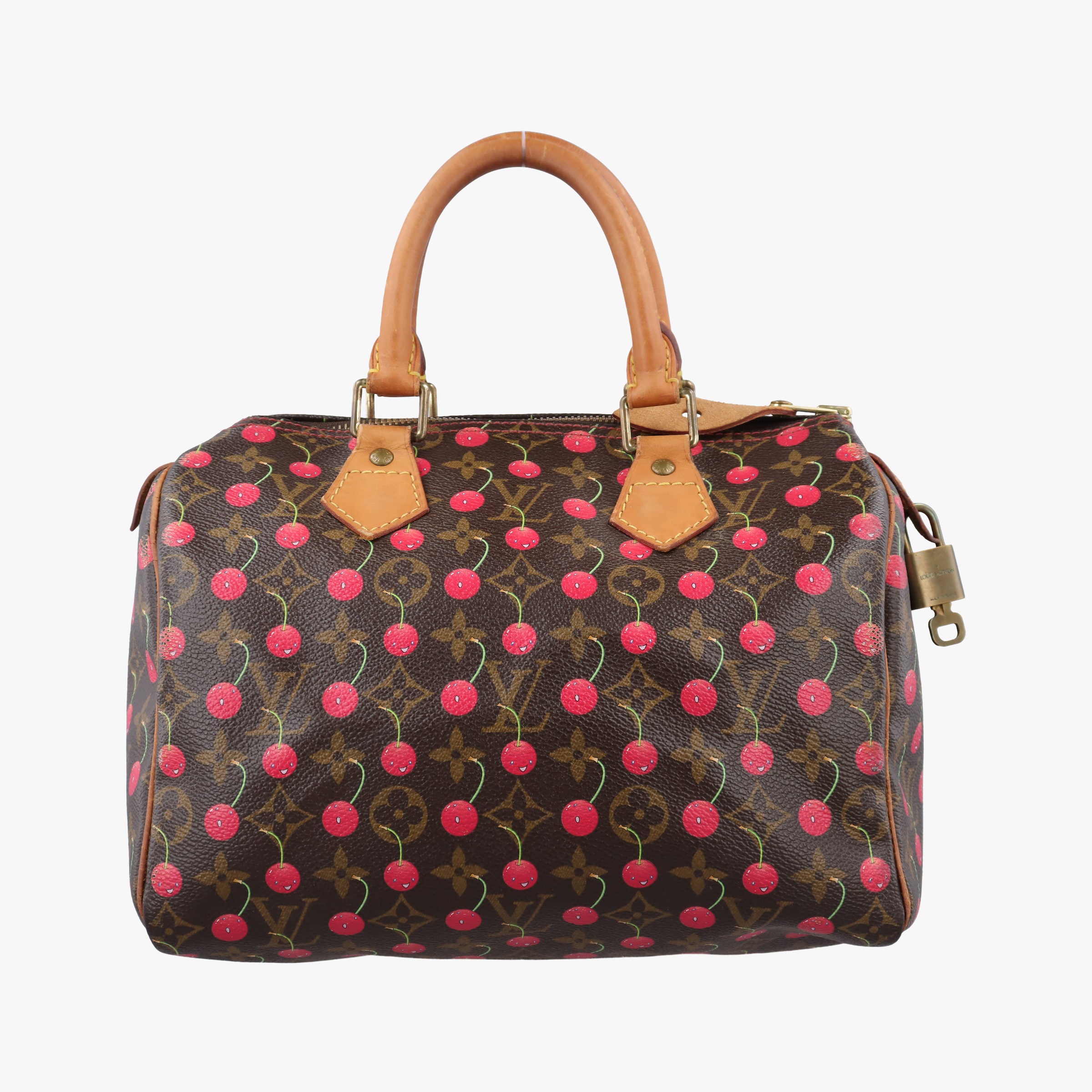 Pre-owned Louis Vuitton Speedy 25 Monogram Cherry Monogram Canvas M95009 handbag | stylenewstar