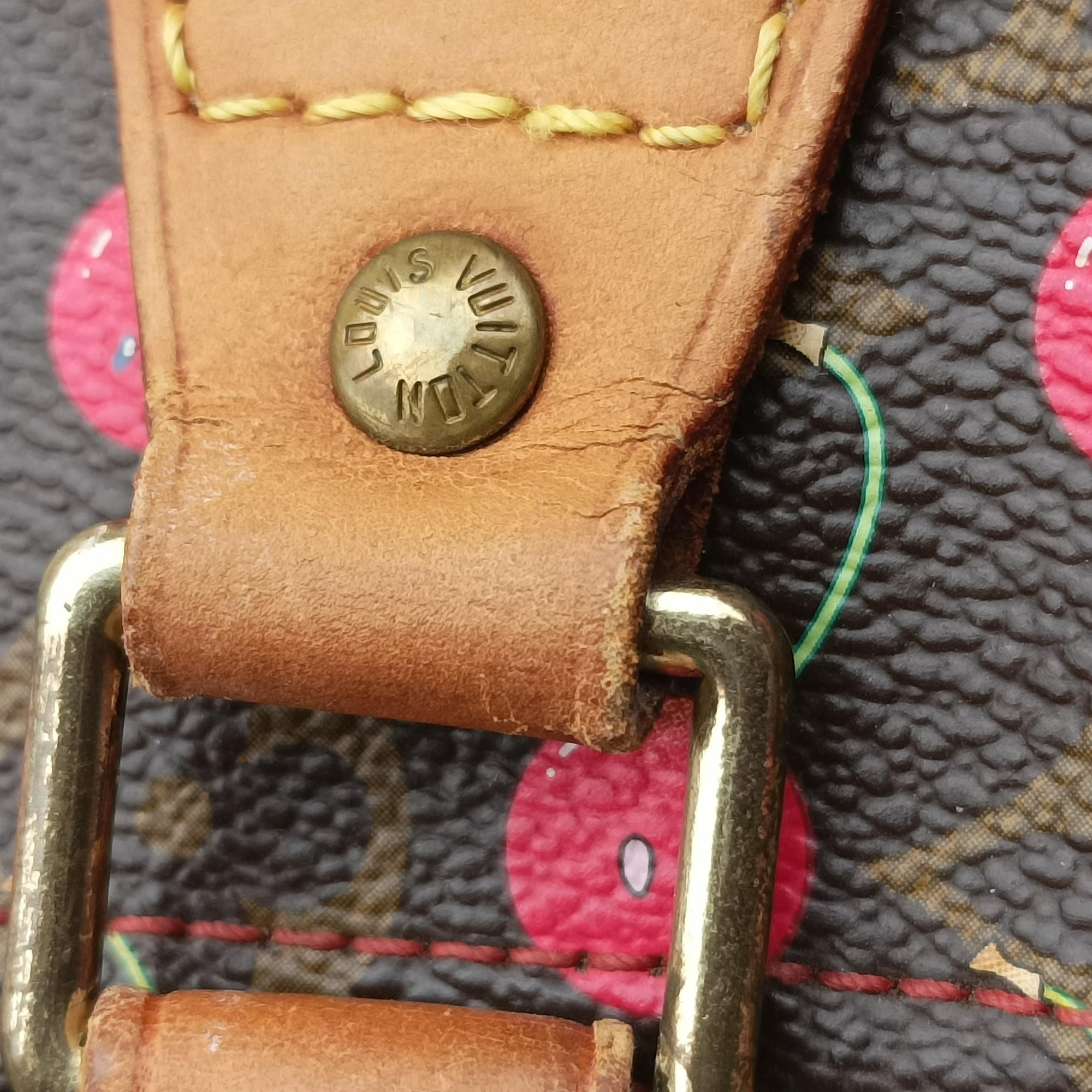 Pre-owned Louis Vuitton Speedy 25 Monogram Cherry Monogram Canvas M95009 handbag | stylenewstar