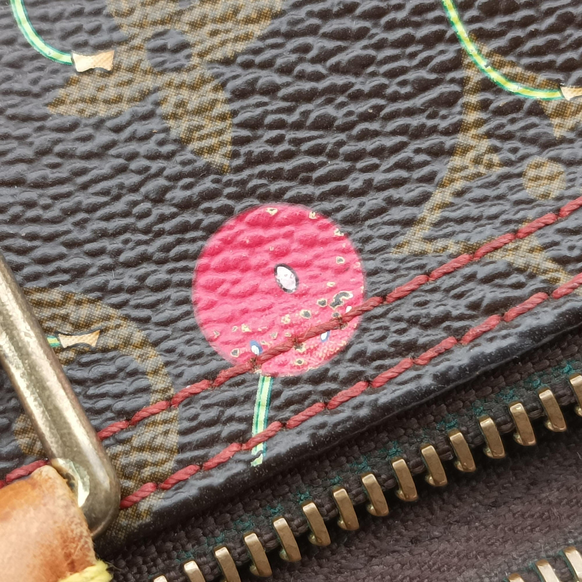 Pre-owned Louis Vuitton Speedy 25 Monogram Cherry Monogram Canvas M95009 handbag | stylenewstar