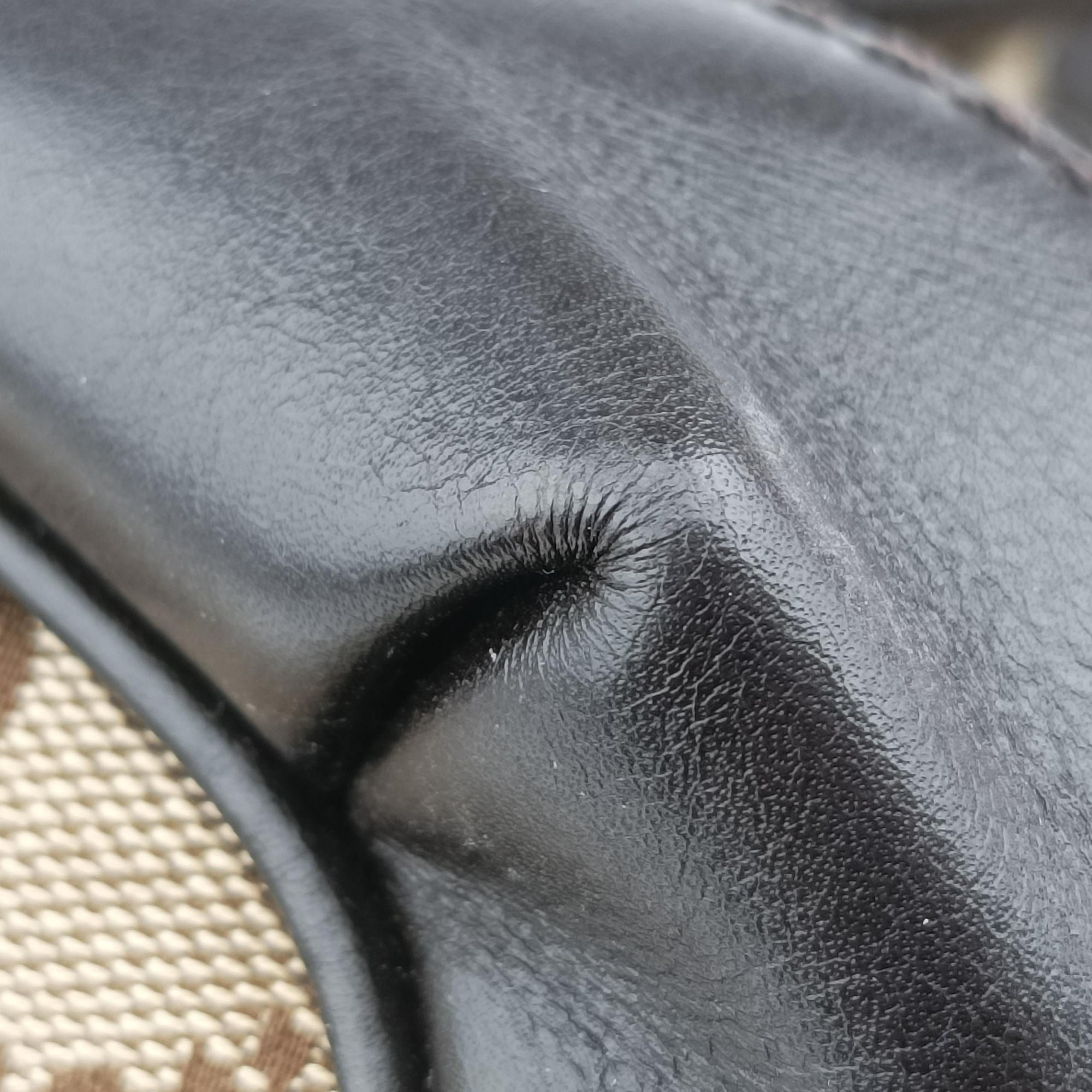 Pre-owned Gucci Sukey Brown×Black canvas×Leather 247902 handbag | stylenewstar
