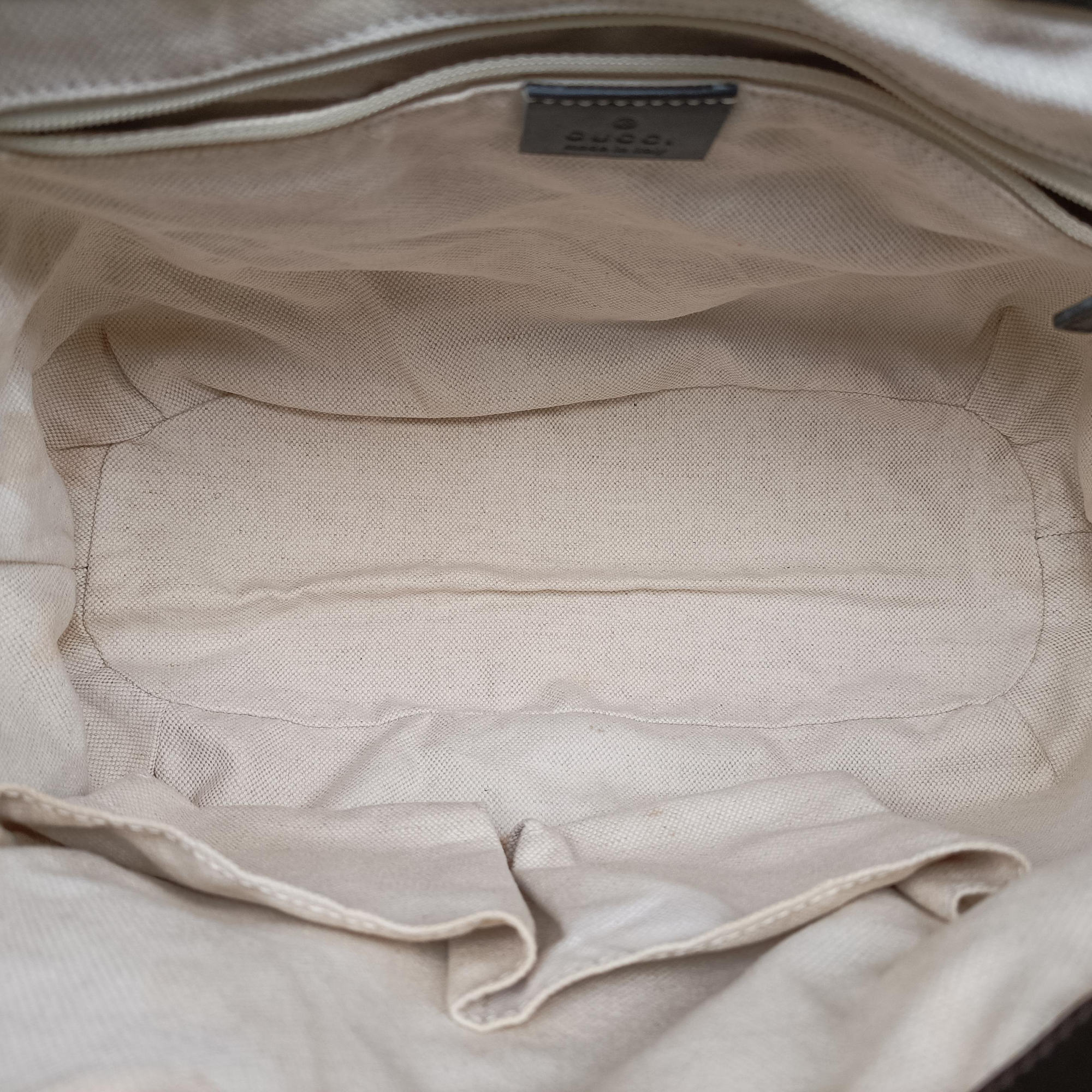Pre-owned Gucci Sukey Brown×Black canvas×Leather 247902 handbag | stylenewstar