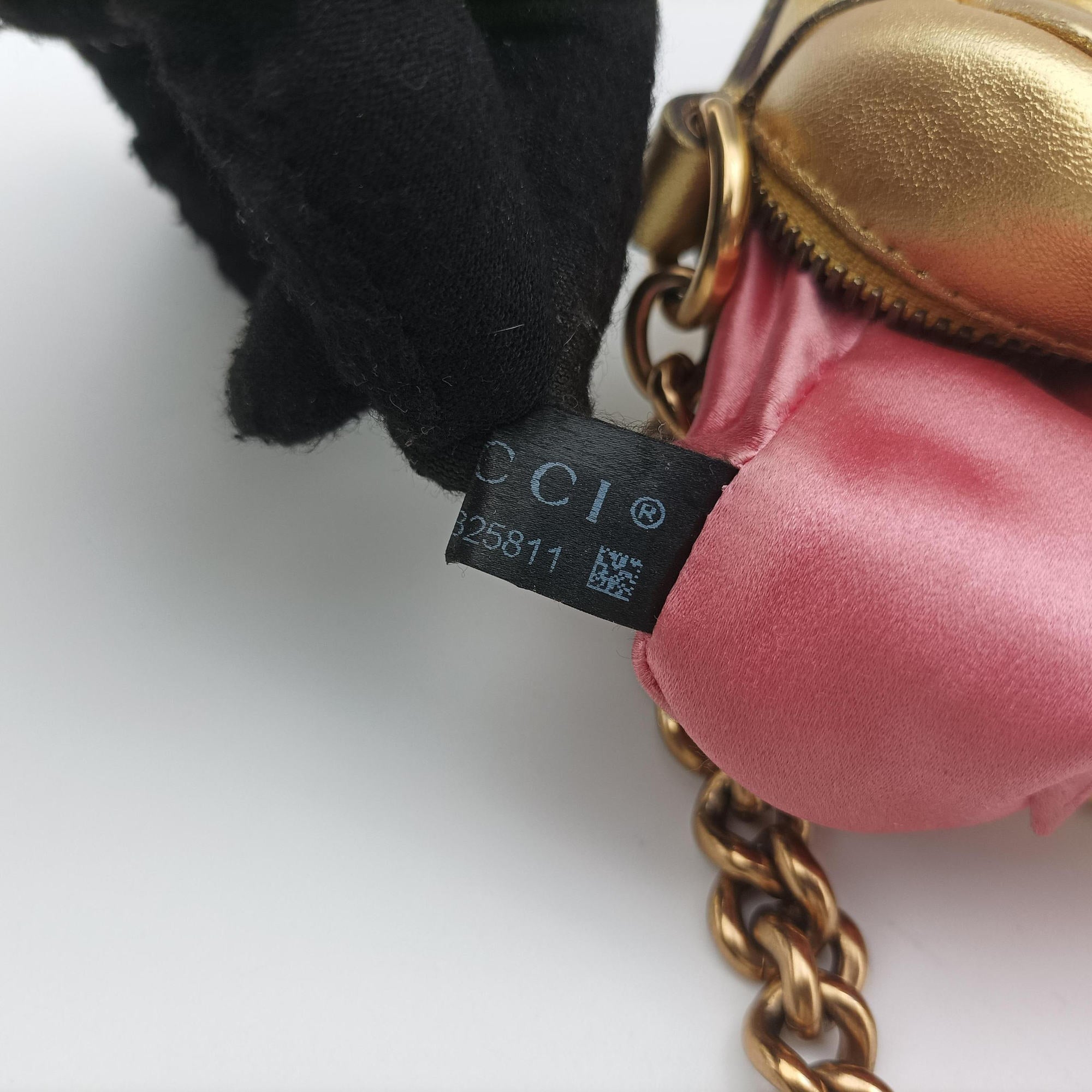 Secondhand Gucci GG Marmont Golden Leather 447632 shoulderbag | stylenewstar