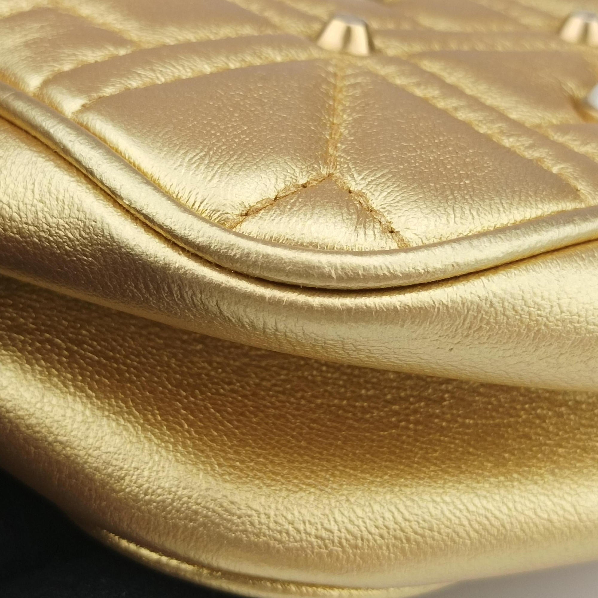 Secondhand Gucci GG Marmont Golden Leather 447632 shoulderbag | stylenewstar