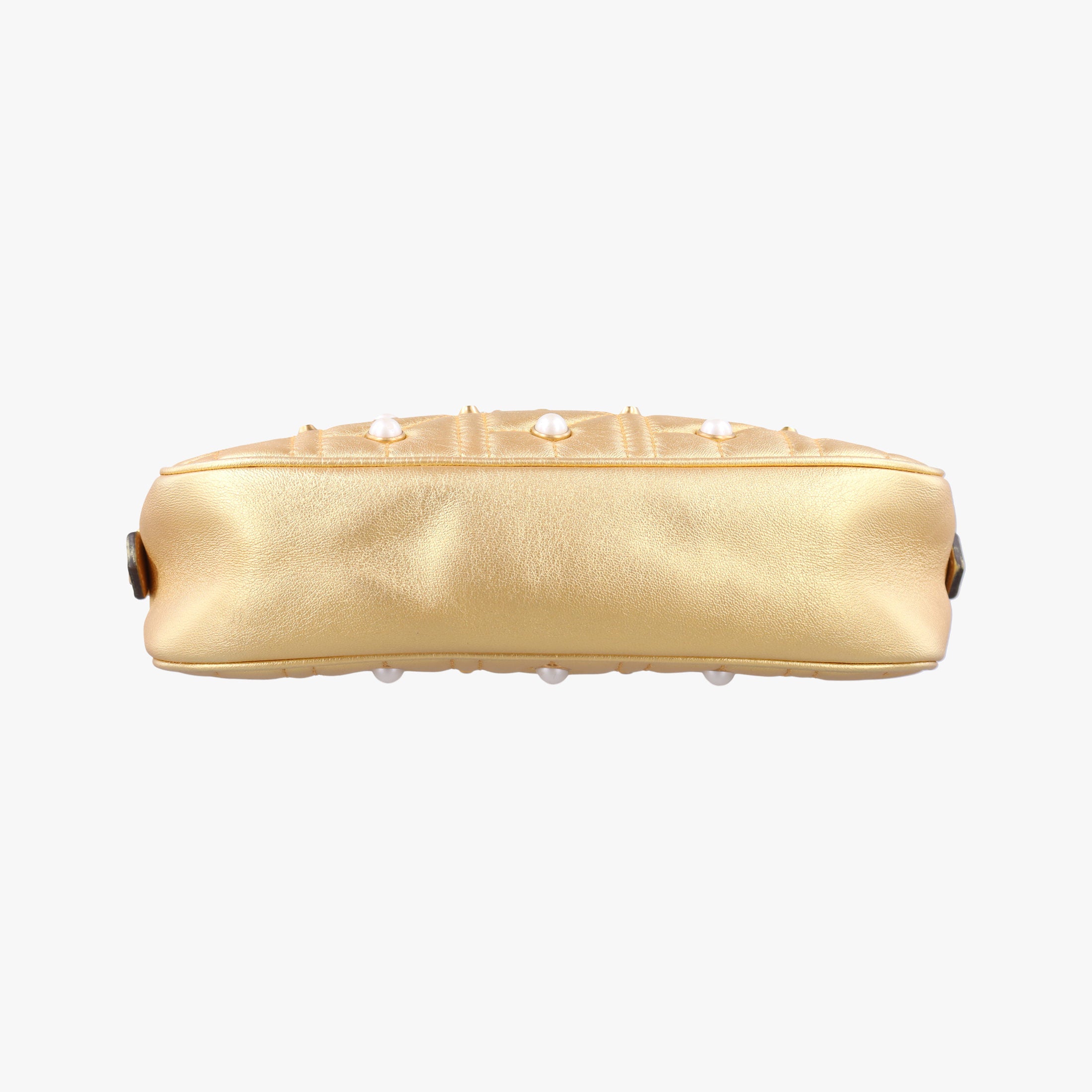 Secondhand Gucci GG Marmont Golden Leather 447632 shoulderbag | stylenewstar
