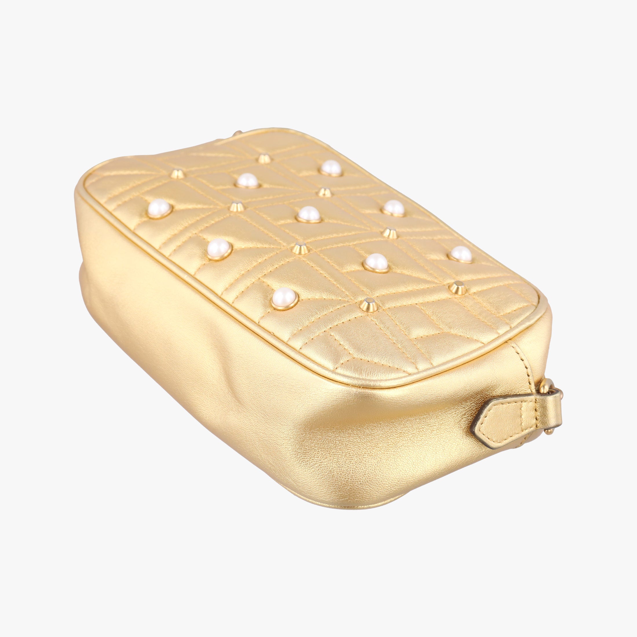 Secondhand Gucci GG Marmont Golden Leather 447632 shoulderbag | stylenewstar