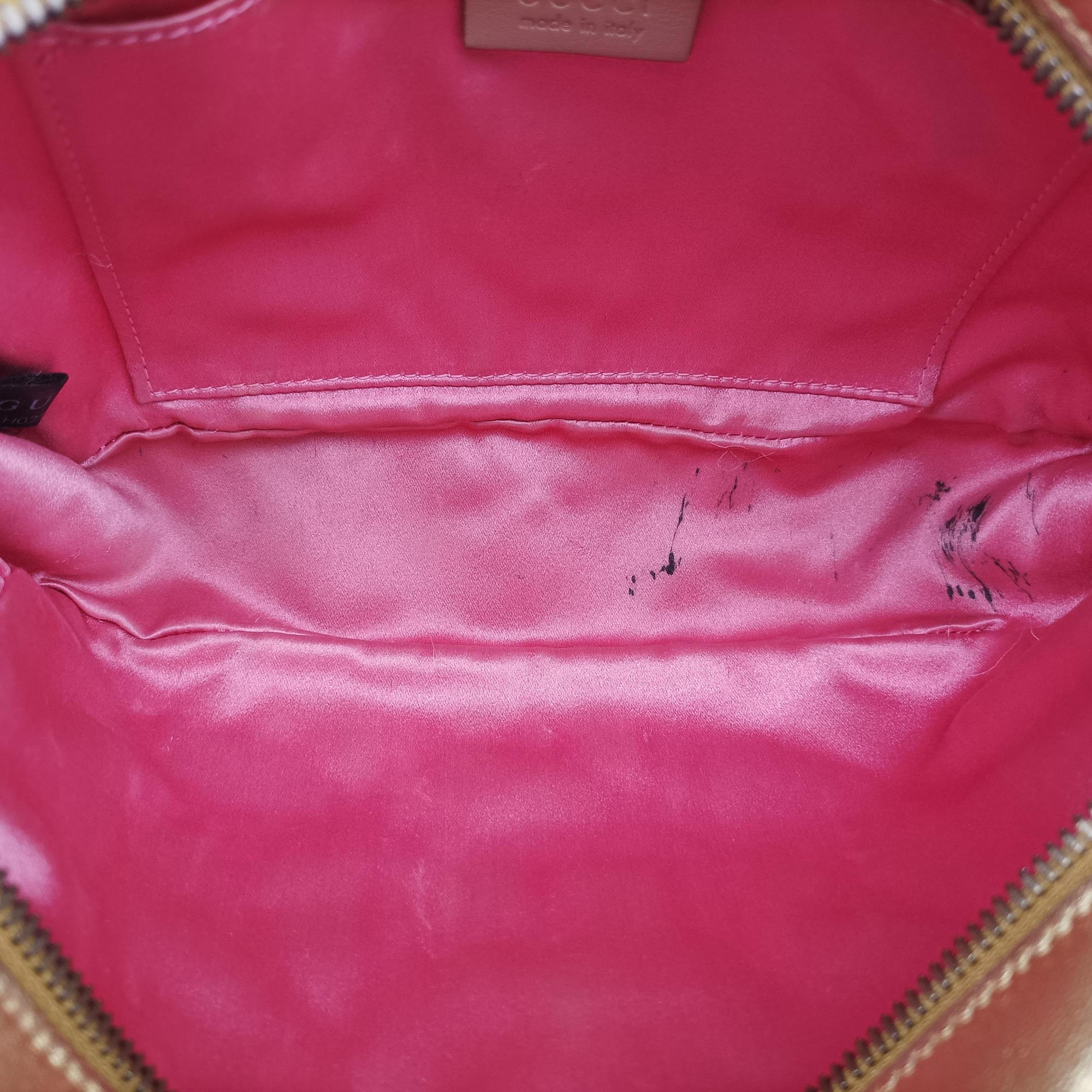Secondhand Gucci GG Marmont Golden Leather 447632 shoulderbag | stylenewstar