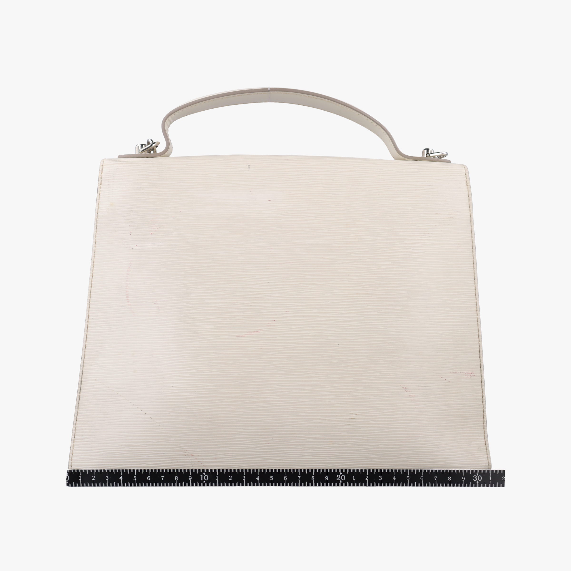 Pre-owned Louis Vuitton Sevigne GM White Epi M4051J shoulderbag | stylenewstar