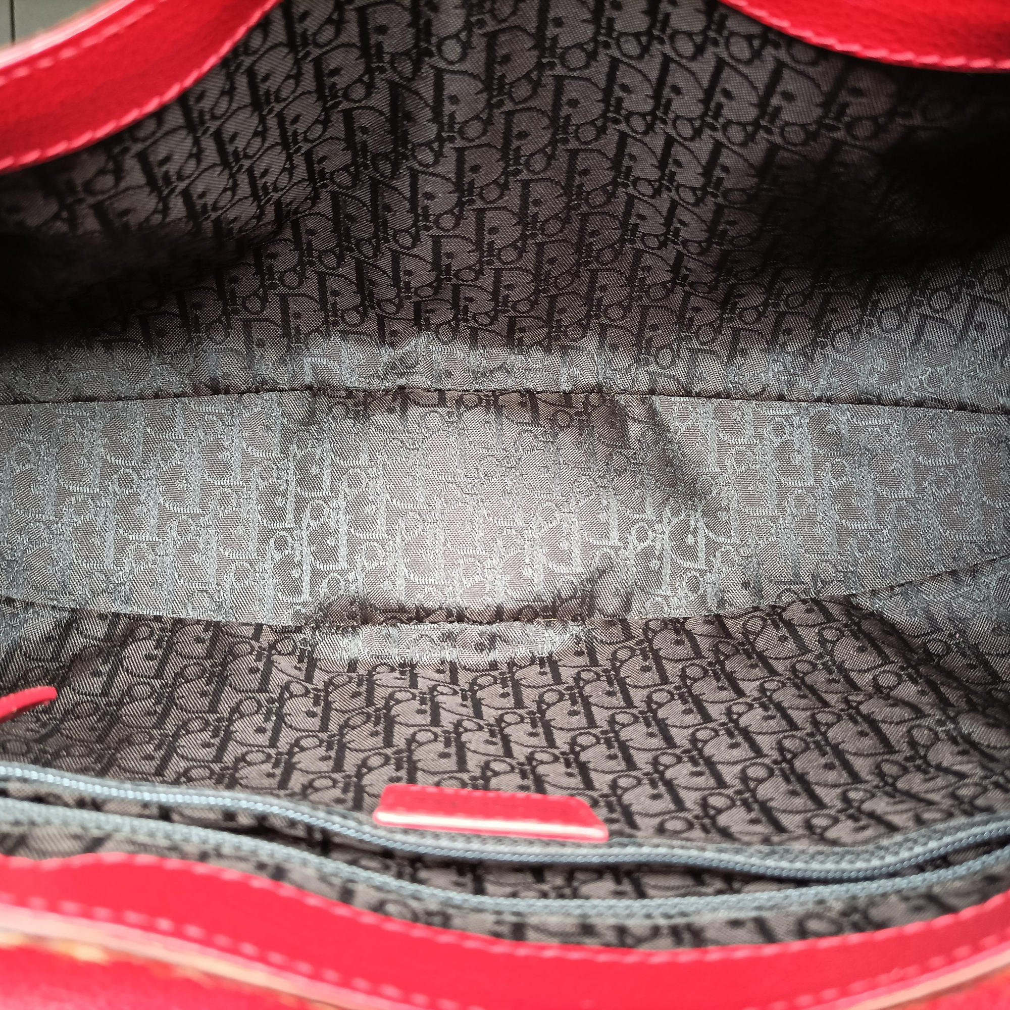 Pre-owned Christian Dior Diva Leopard Brown×Multicolour ponyhair　  handbag | stylenewstar