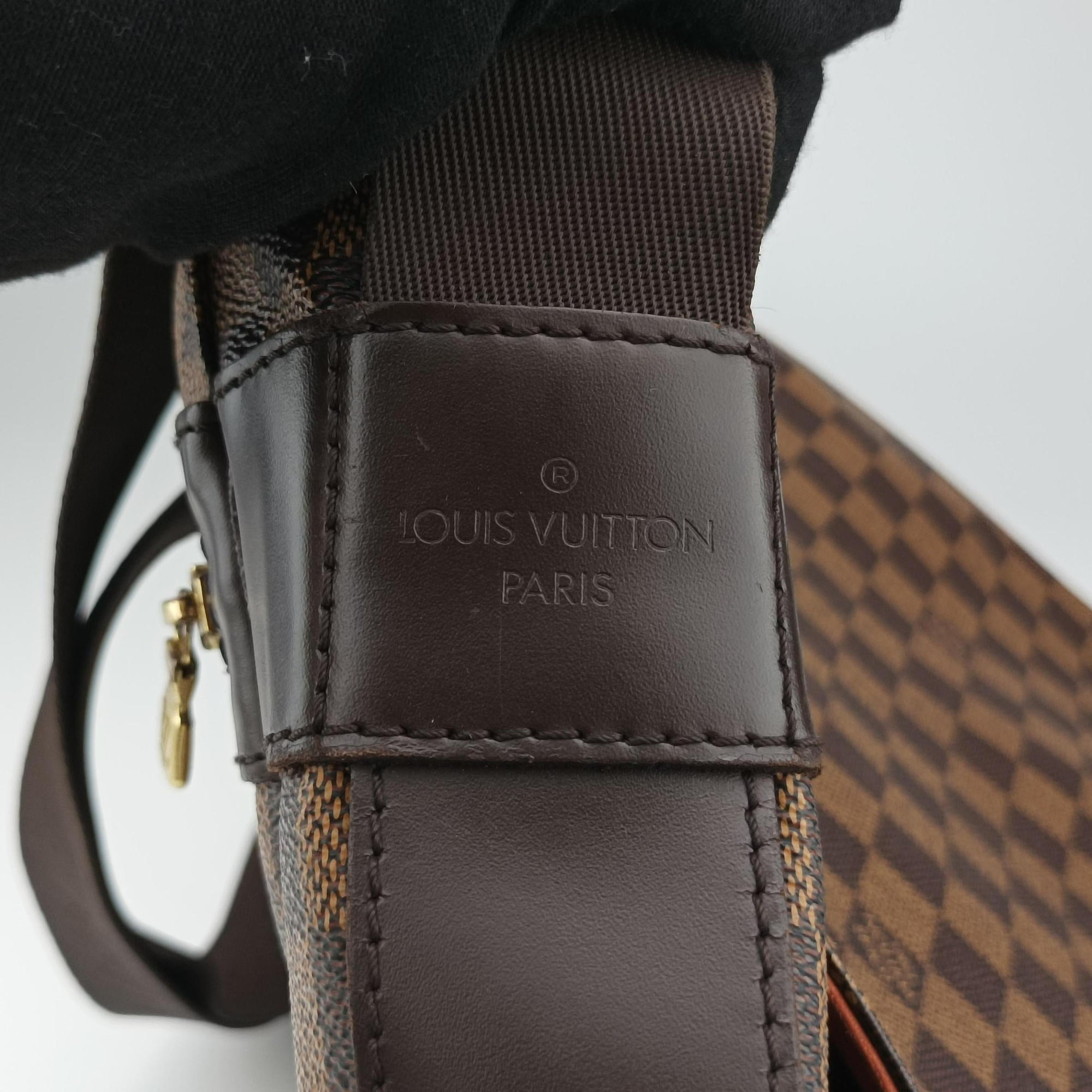 Secondhand Louis Vuitton Bastille Messenger EBENE Damier Canvas N45258 shoulderbag | stylenewstar