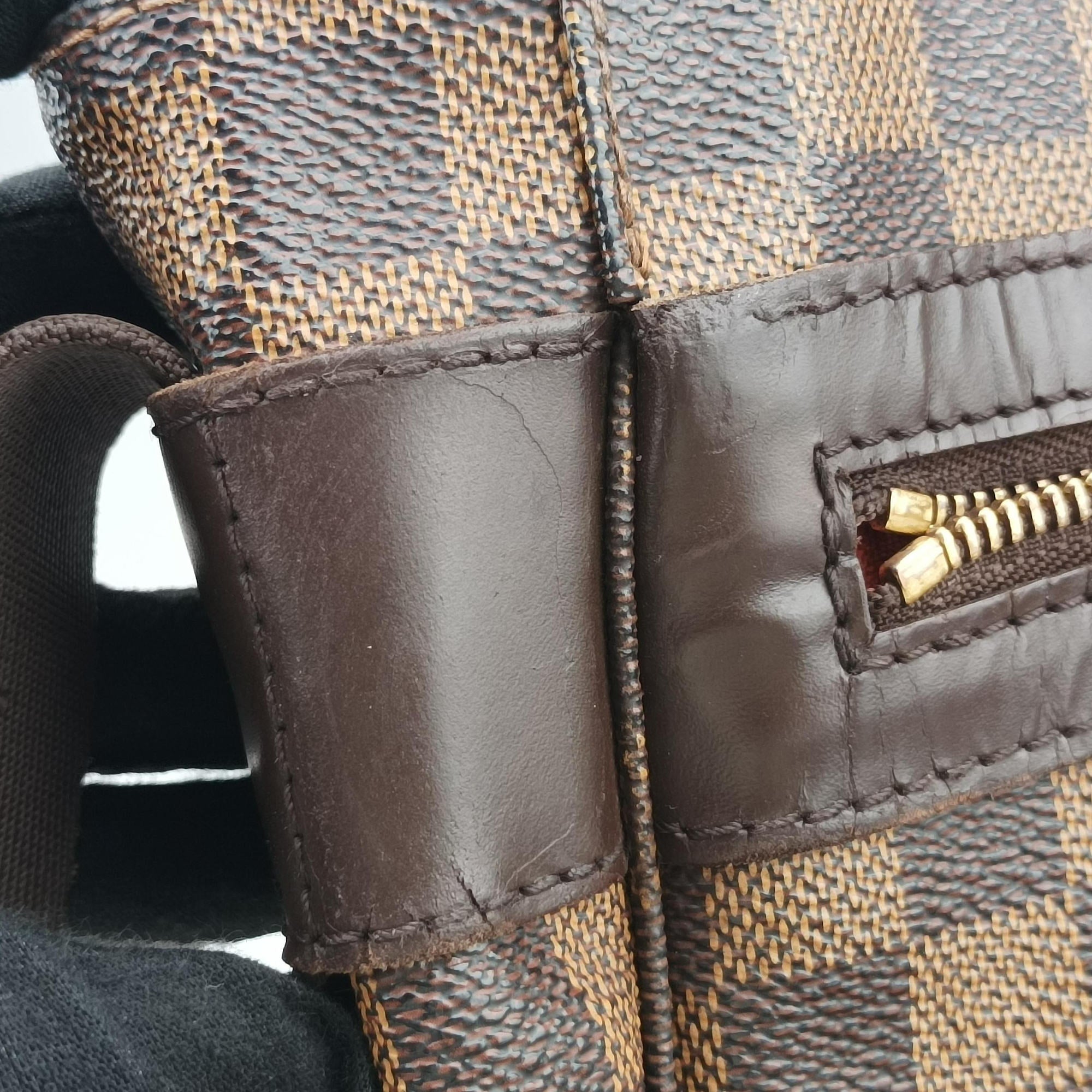 Secondhand Louis Vuitton Bastille Messenger EBENE Damier Canvas N45258 shoulderbag | stylenewstar