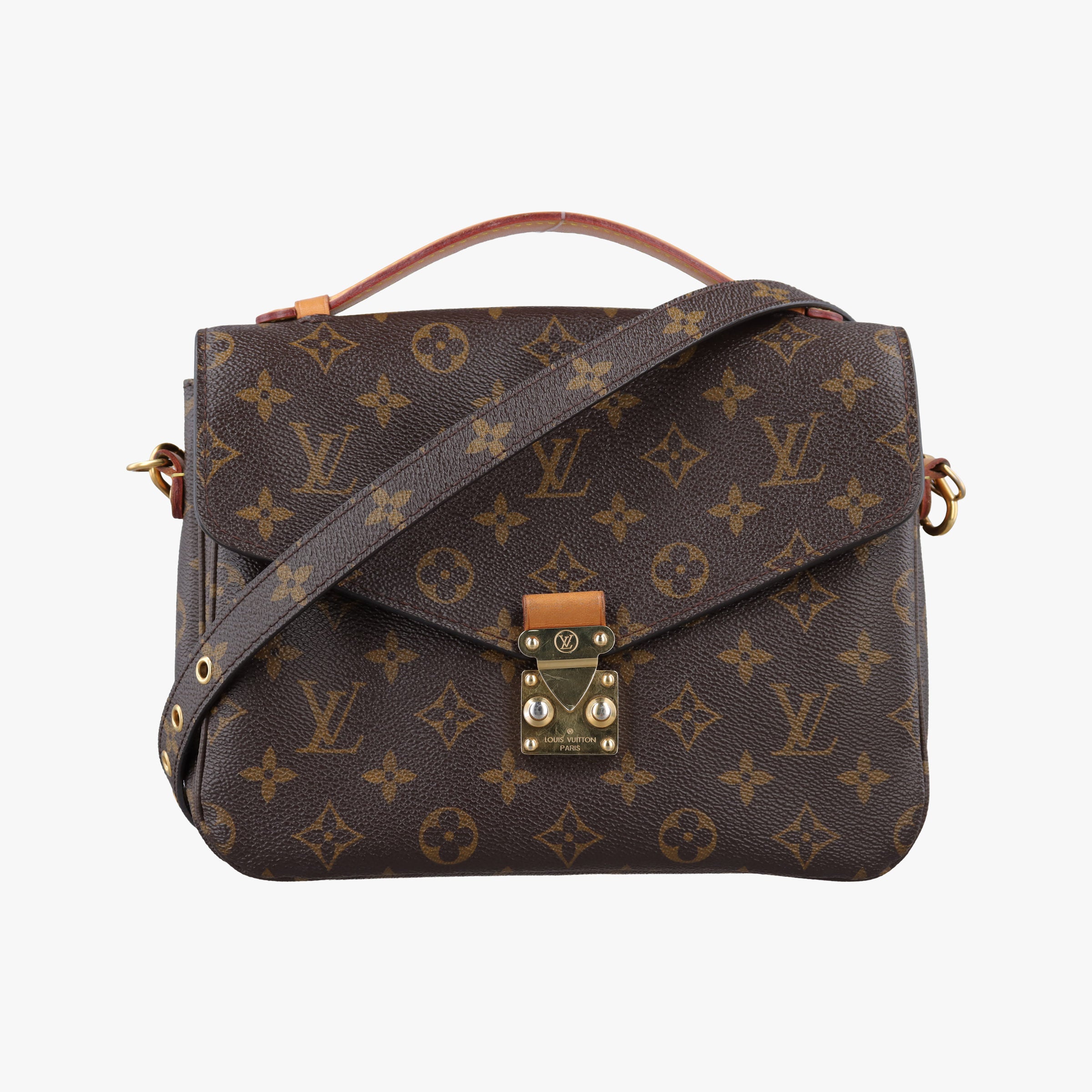 Secondhand Louis Vuitton Pochette Metis MM Brown Monogram Canvas M44875 shoulderbag | stylenewstar