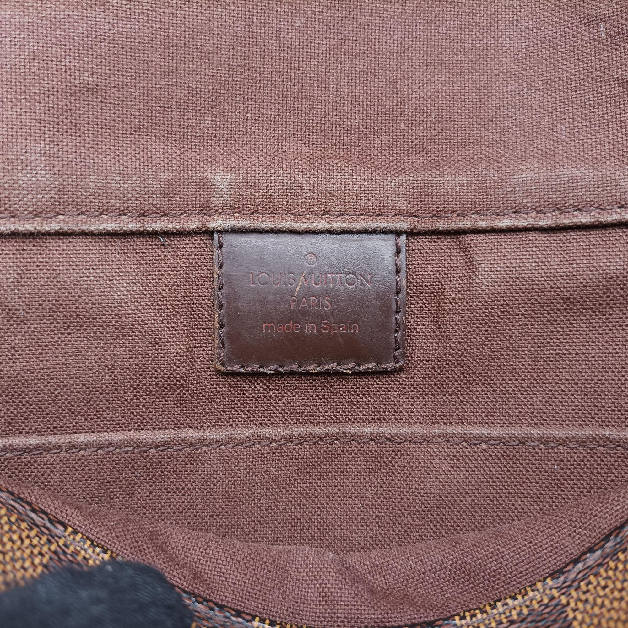 Vintage Louis Vuitton Bastille Messenger EBENE Damier Canvas N45258 shoulderbag | stylenewstar