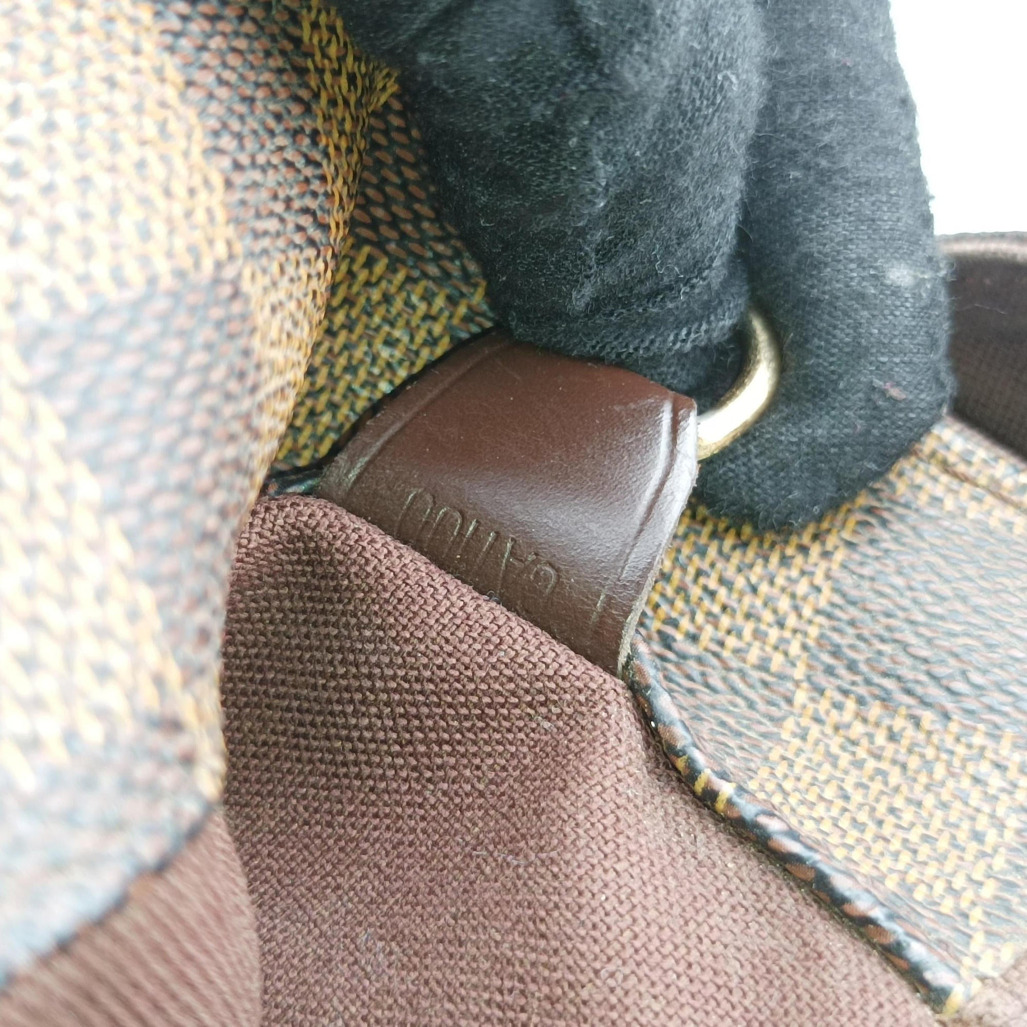 Vintage Louis Vuitton Bastille Messenger EBENE Damier Canvas N45258 shoulderbag | stylenewstar