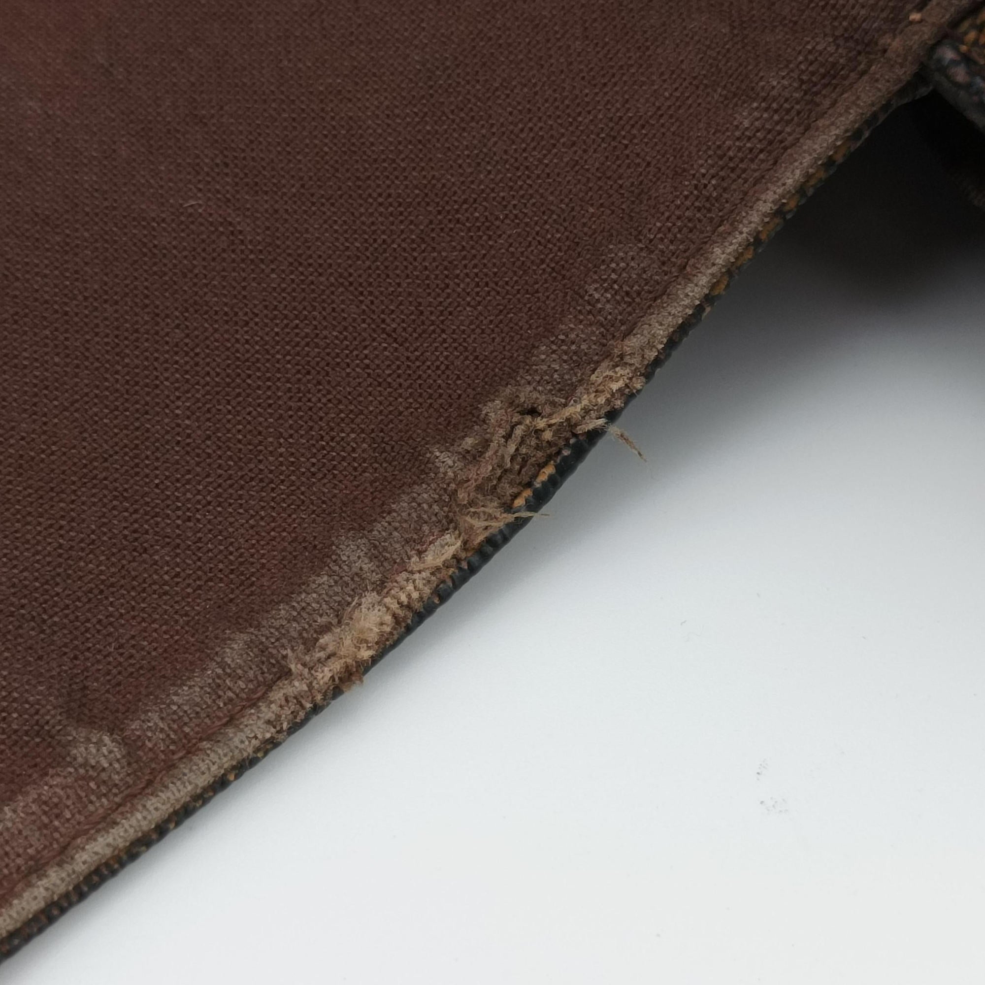 Vintage Louis Vuitton Bastille Messenger EBENE Damier Canvas N45258 shoulderbag | stylenewstar