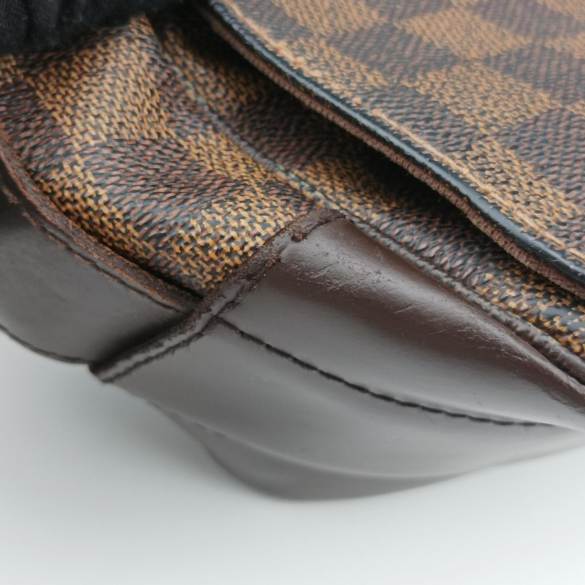 Vintage Louis Vuitton Bastille Messenger EBENE Damier Canvas N45258 shoulderbag | stylenewstar