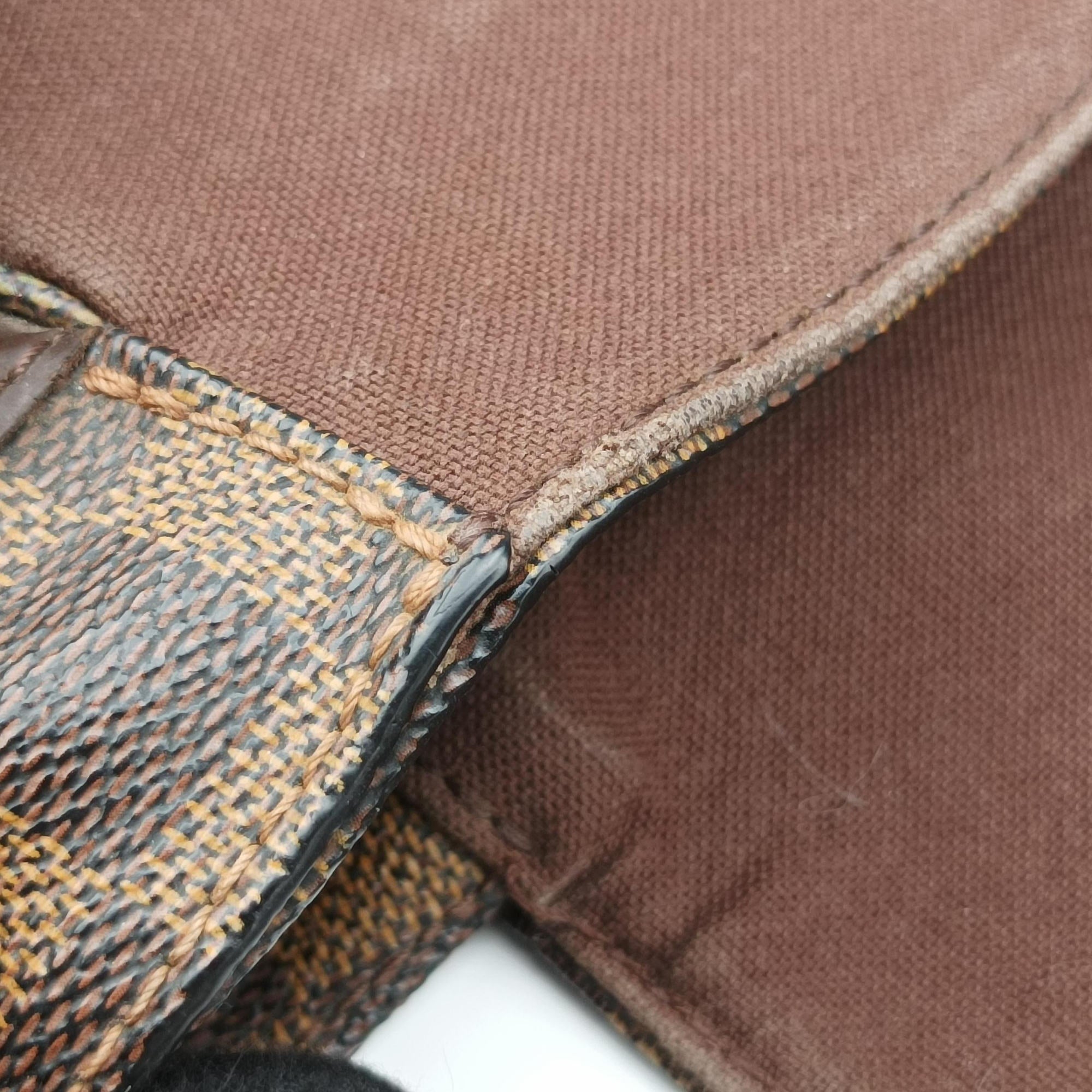 Vintage Louis Vuitton Bastille Messenger EBENE Damier Canvas N45258 shoulderbag | stylenewstar