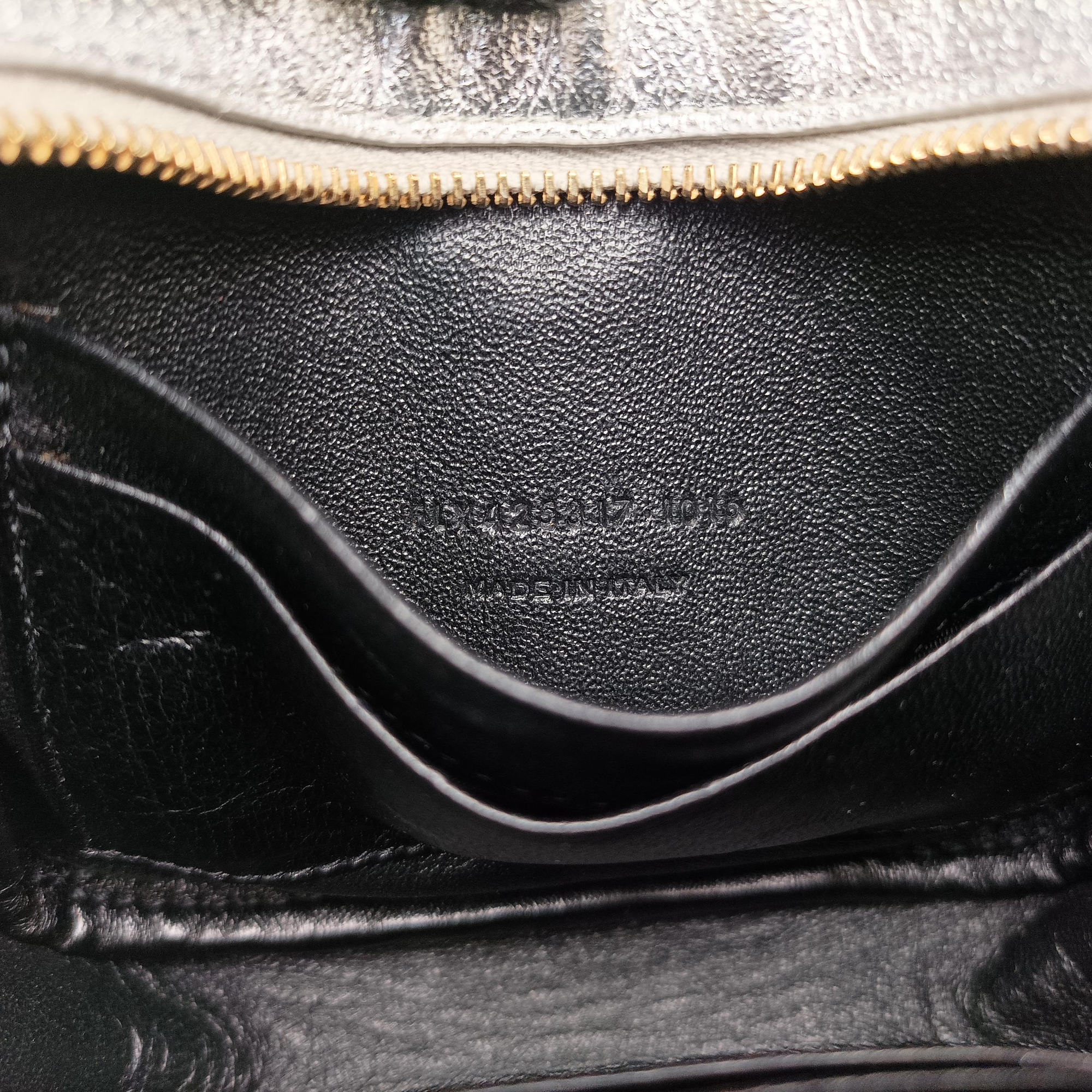 Pre-owned Yves Saint Laurent Monogram Blogger Silver Leather 425317 shoulderbag | stylenewstar
