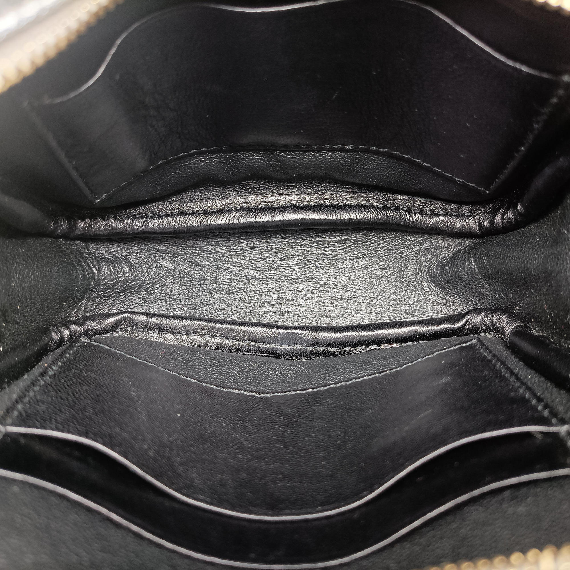 Pre-owned Yves Saint Laurent Monogram Blogger Silver Leather 425317 shoulderbag | stylenewstar