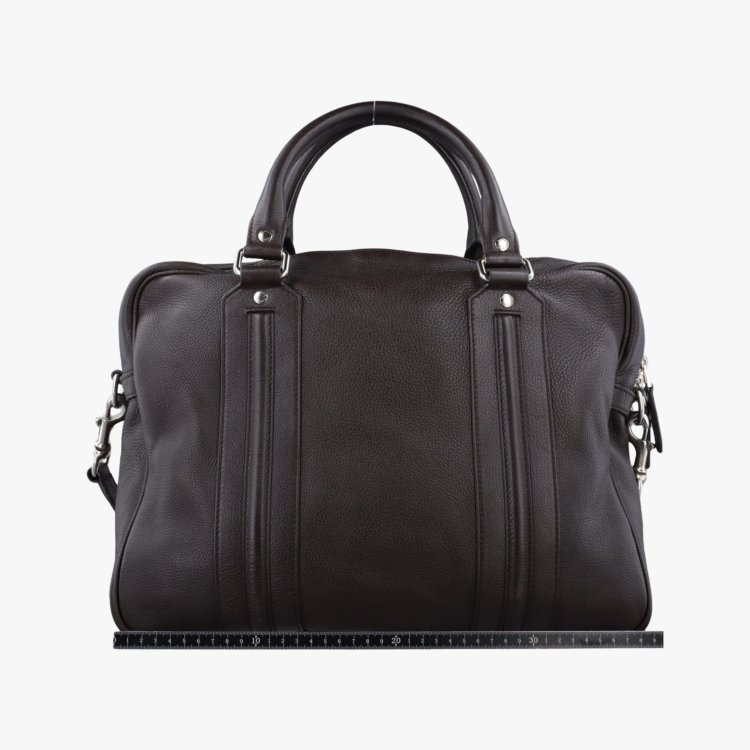 Vintage Gucci Briefcase business Brown leather 231850 shoulderbag | stylenewstar