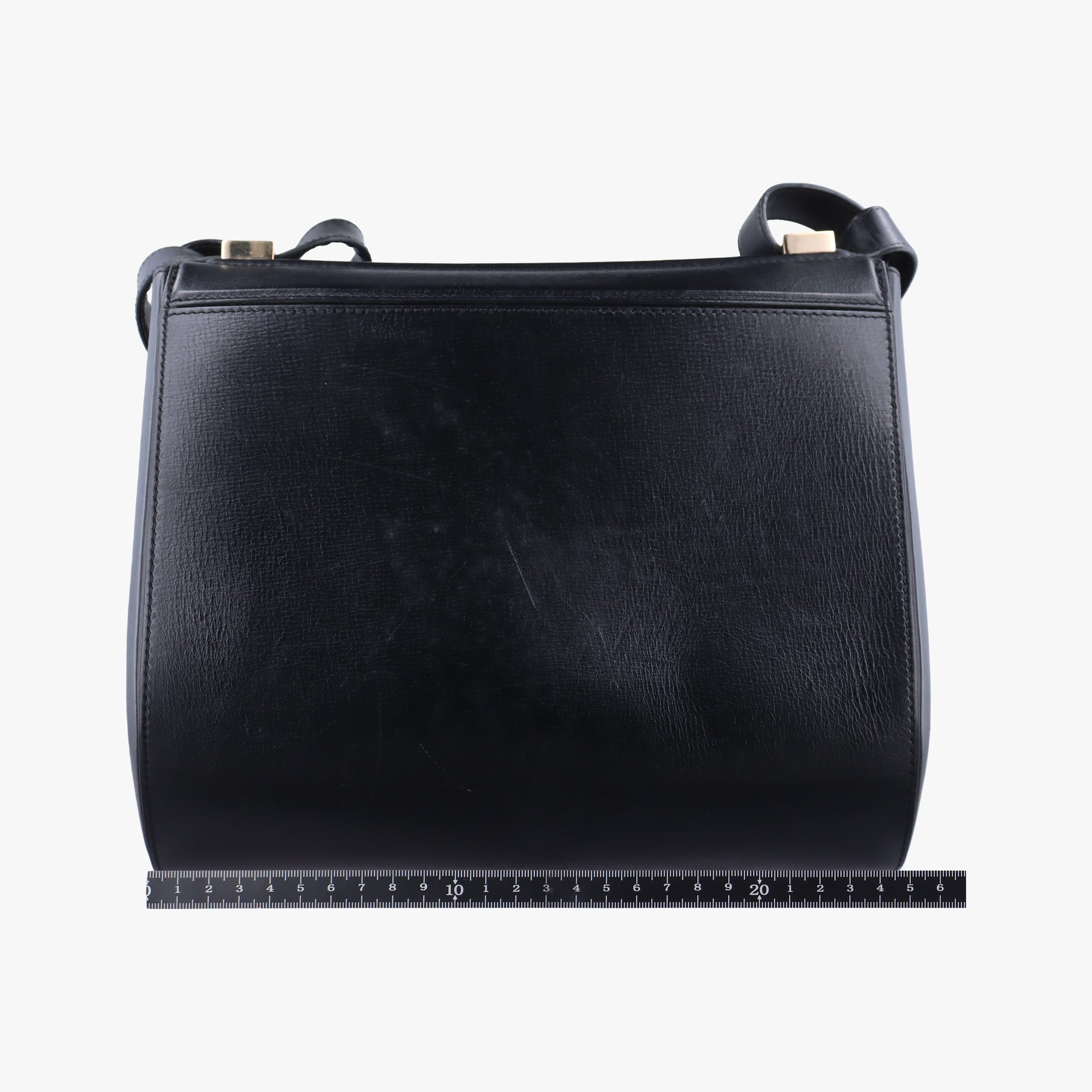 Pre-owned Givenchy Pandora Black Leather  shoulderbag | stylenewstar
