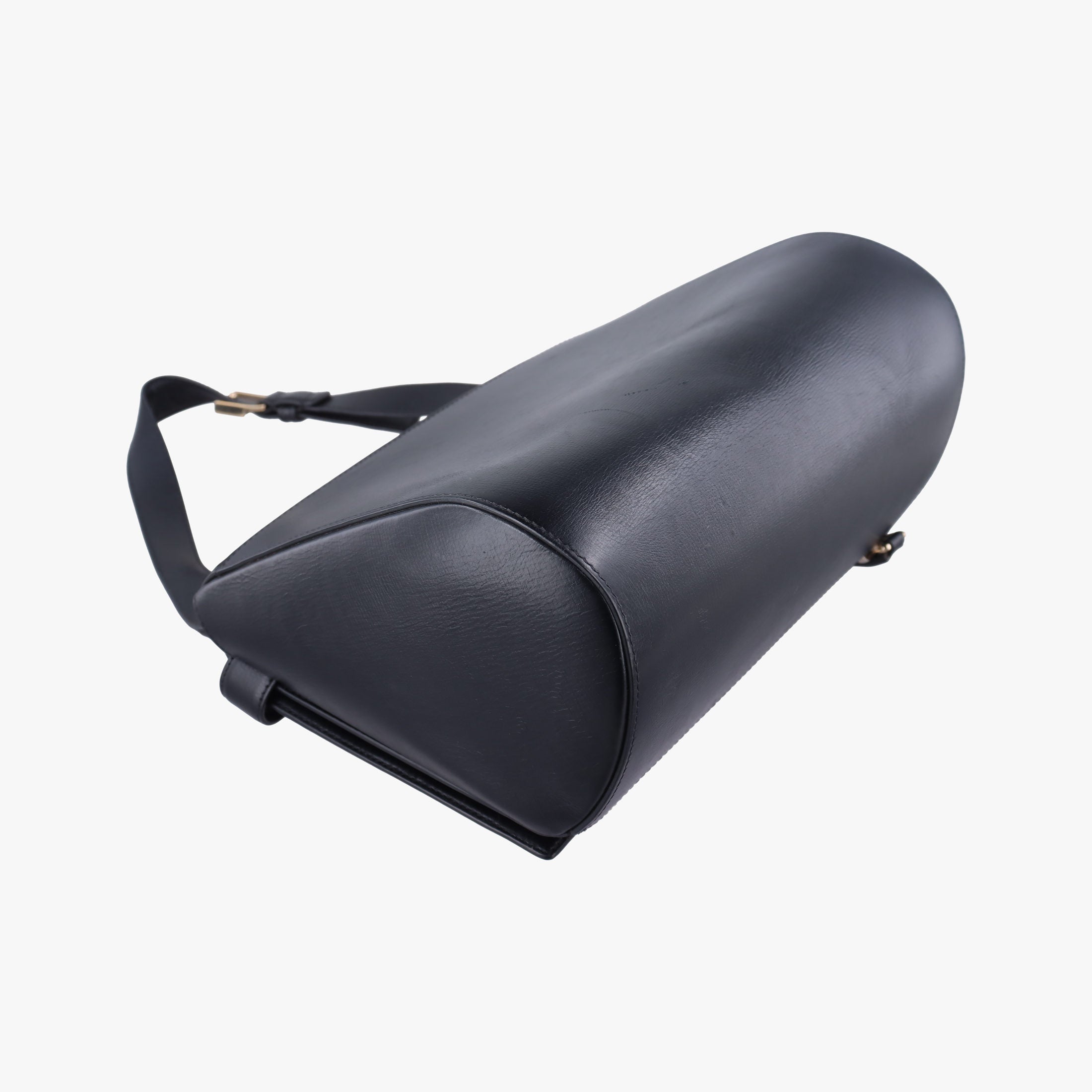 Pre-owned Givenchy Pandora Black Leather  shoulderbag | stylenewstar