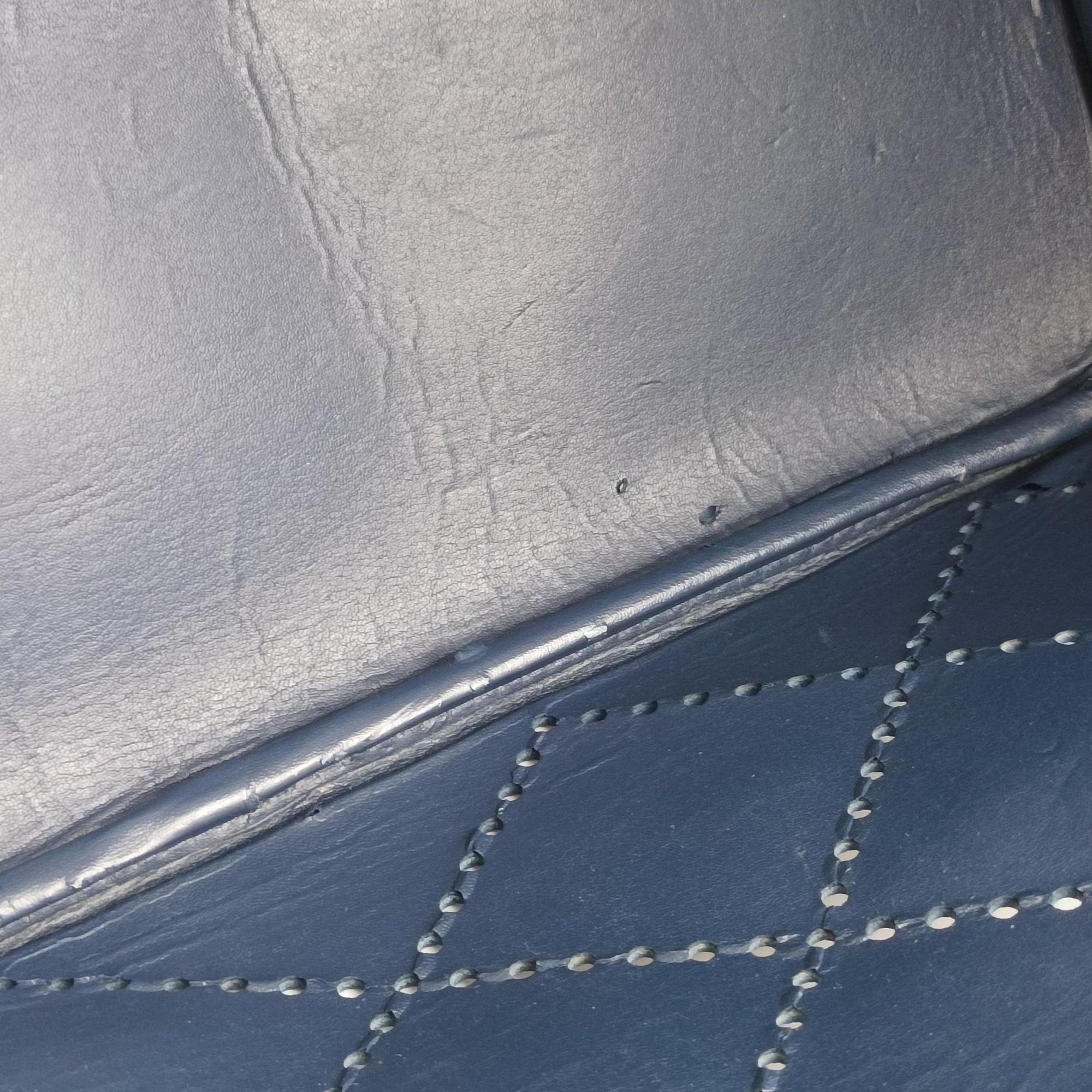 Pre-owned Prada Fori tote Navy Saffiano leather  shoulderbag | stylenewstar