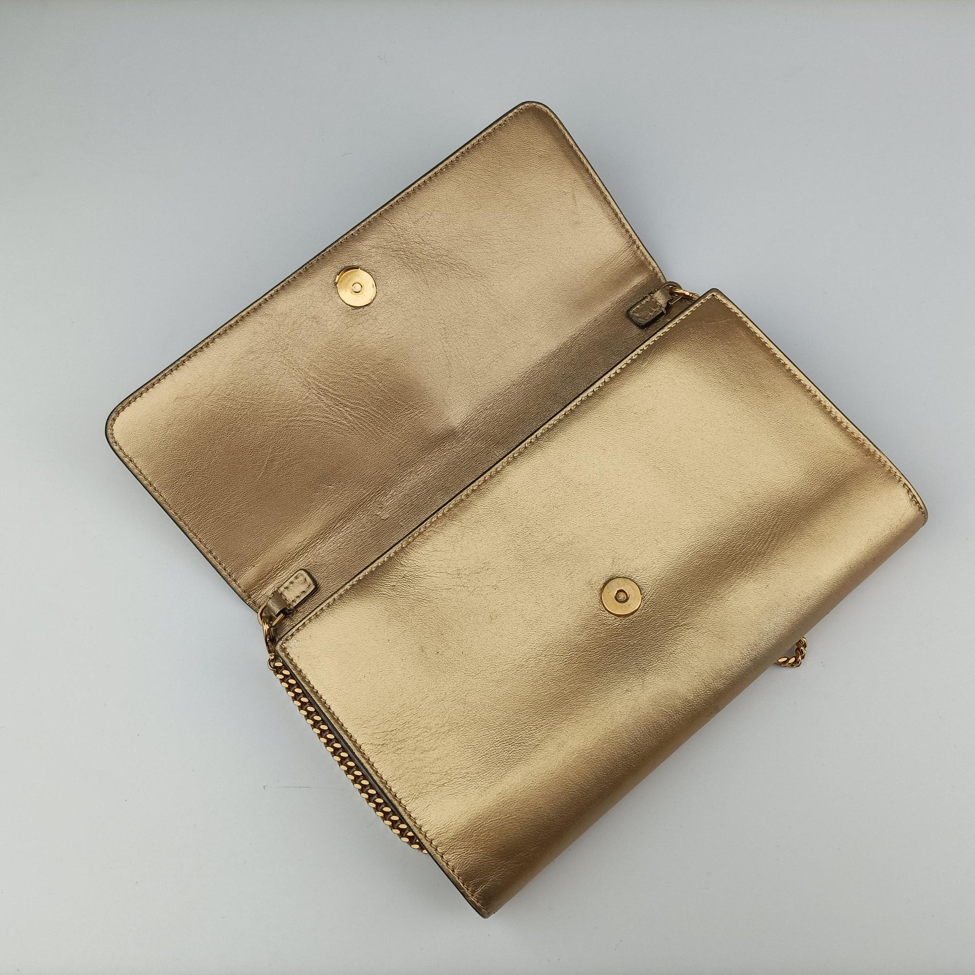 Secondhand VERSACE Medusa Golden Leather  shoulderbag | stylenewstar