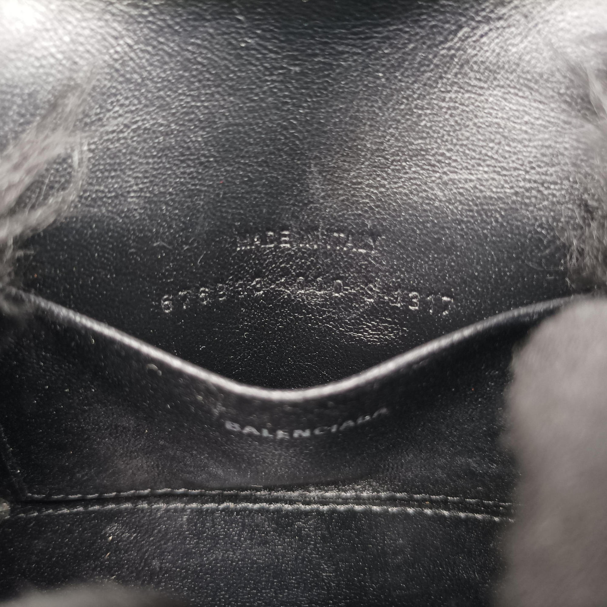 Vintage Balenciaga Hourglass Black Faux fur  shoulderbag | stylenewstar